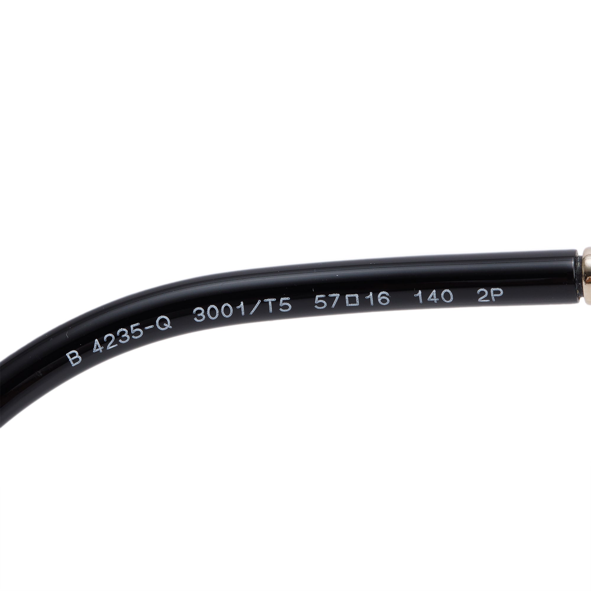 Burberry B 4235-Q Brown Acetate Check Trim Square Sunglasses w/ Box & Case