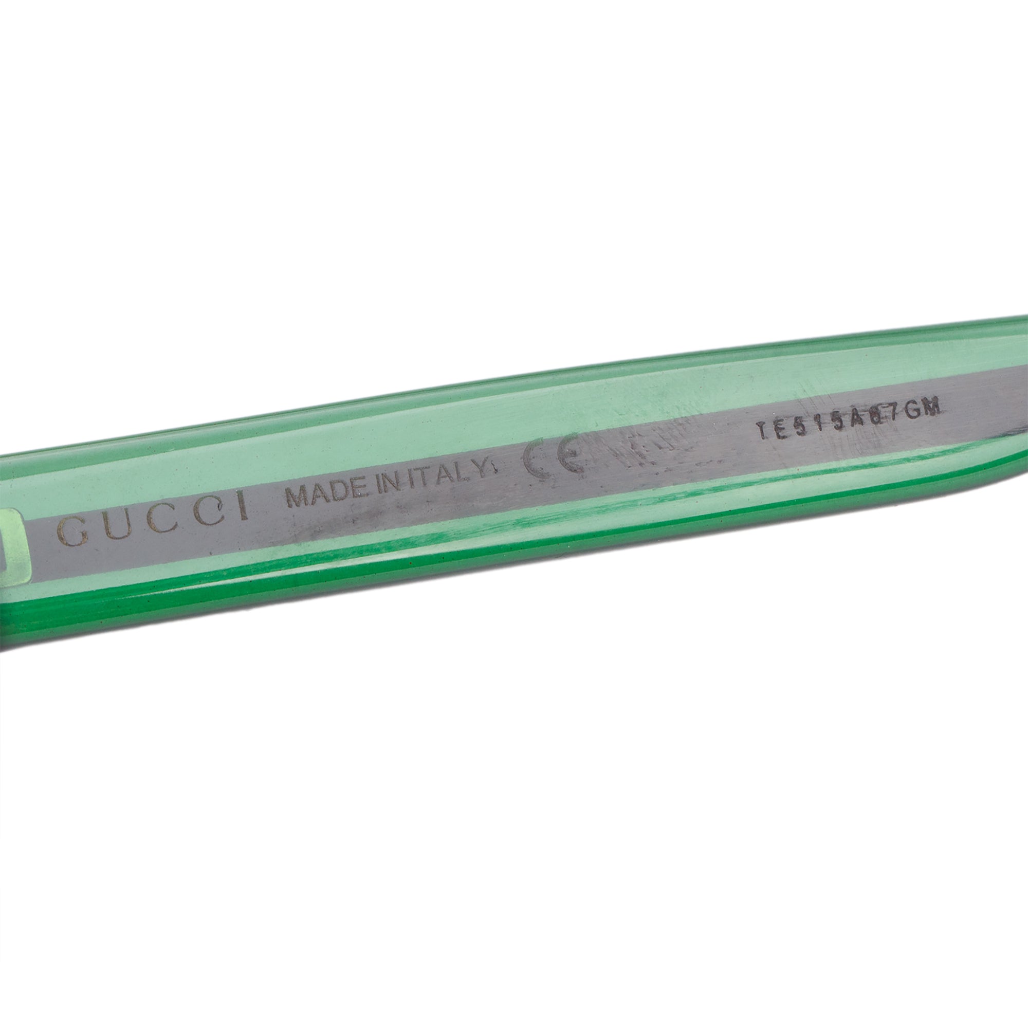 Gucci GG0001S Black Acetate Web Square Sunglasses w/ Case