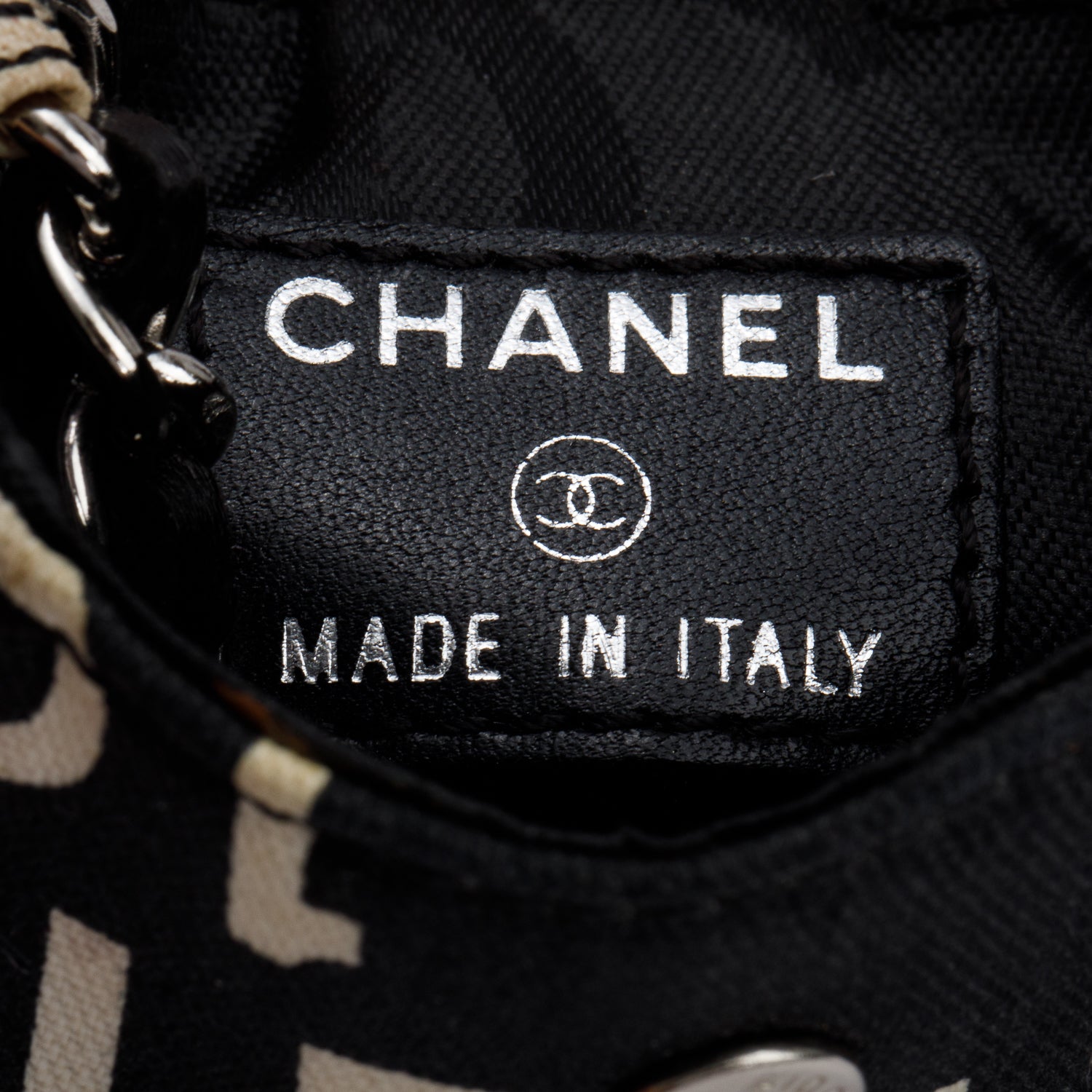 Chanel Black Canvas Rue 31 Cambon Crossbody Phone Holder