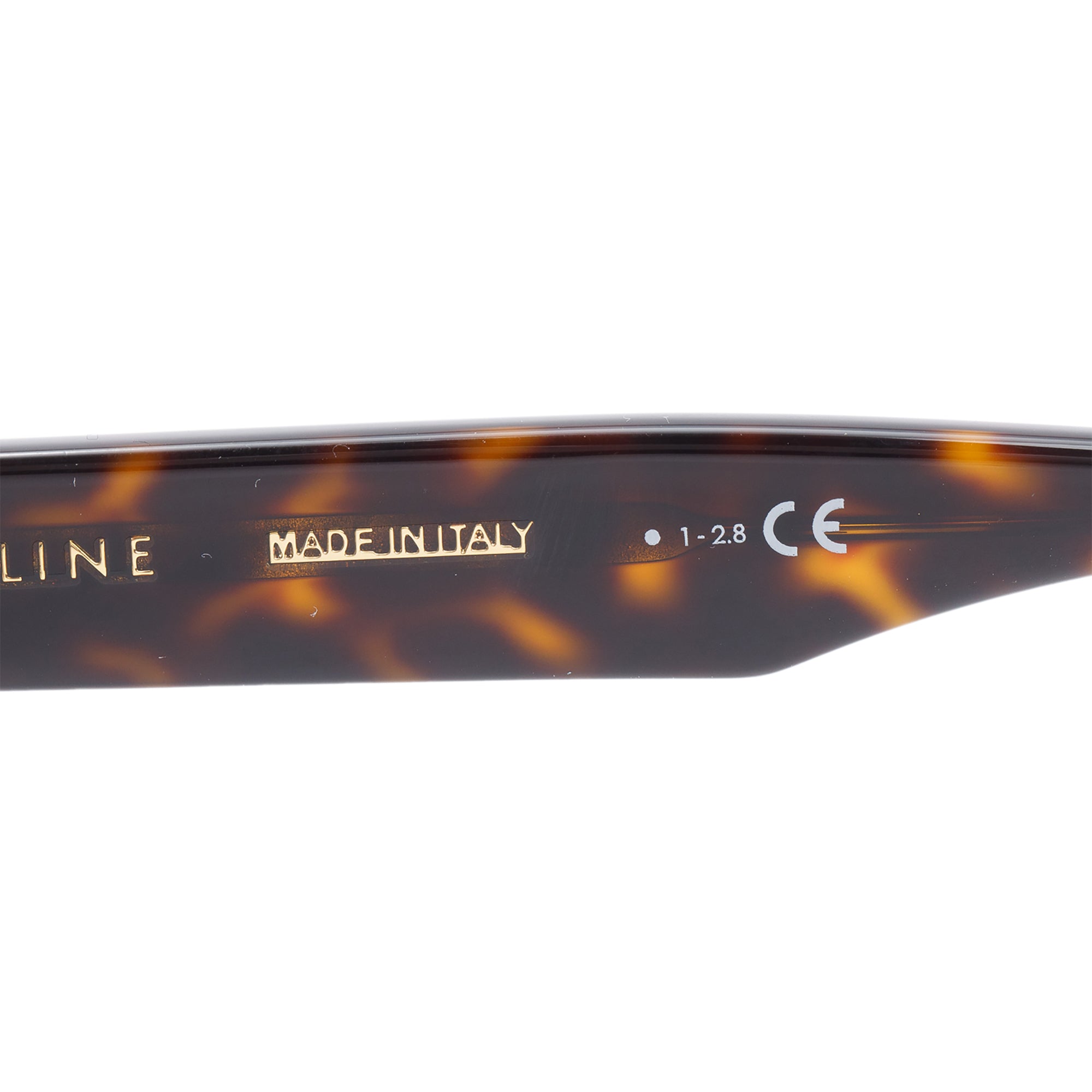 Celine CL400945F Havana Acetate Oversize Square Sunglasses