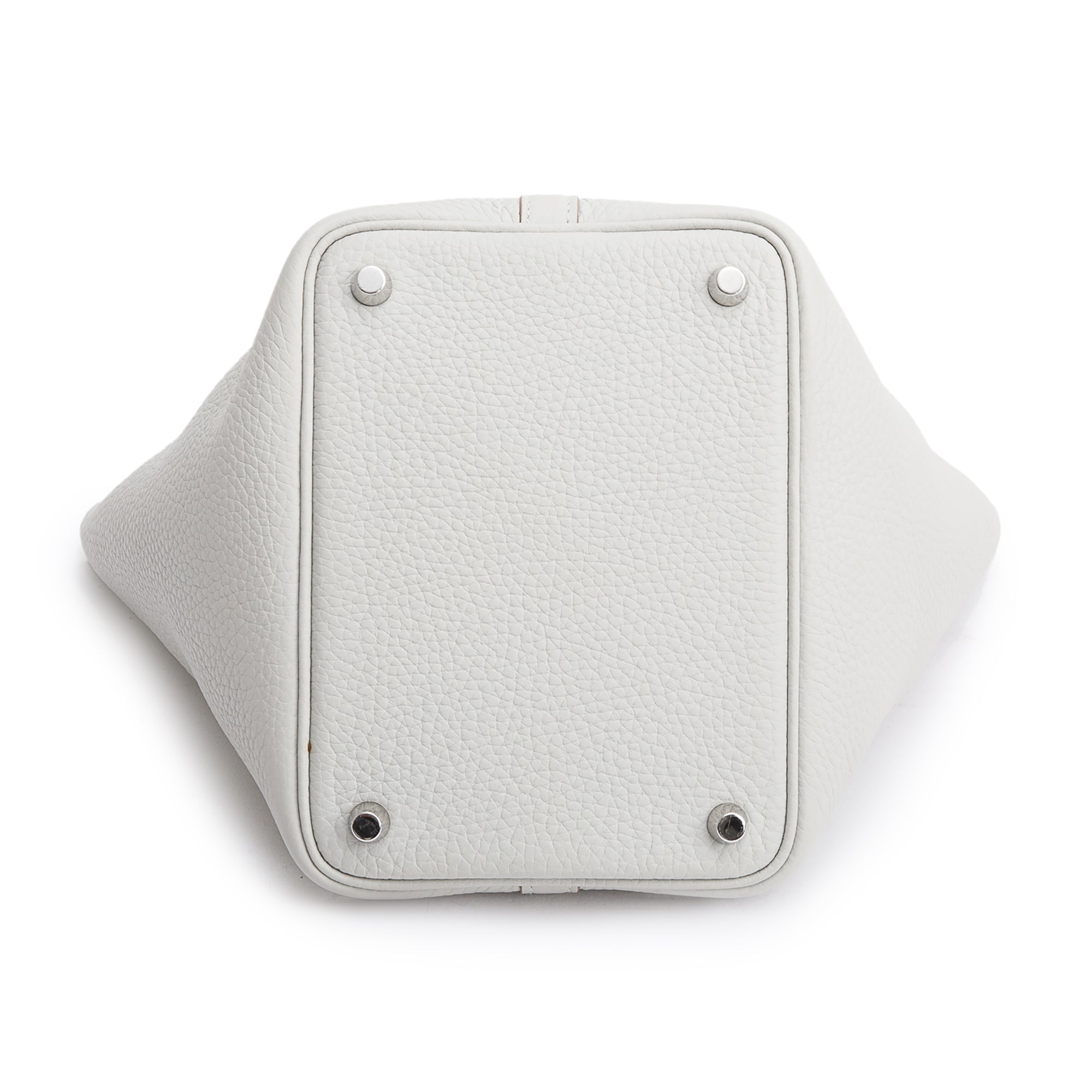 Hermes 2023 Bleu Pale Taurillon Clemence Picotin Lock 18 w/ Box