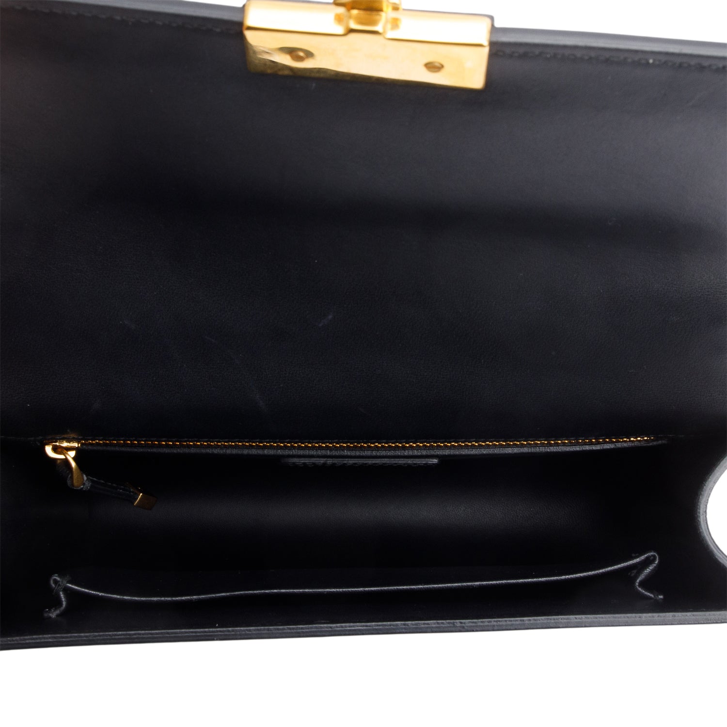 Christian Dior Black Leather Medium 30 Montaigne Bag w/ Box