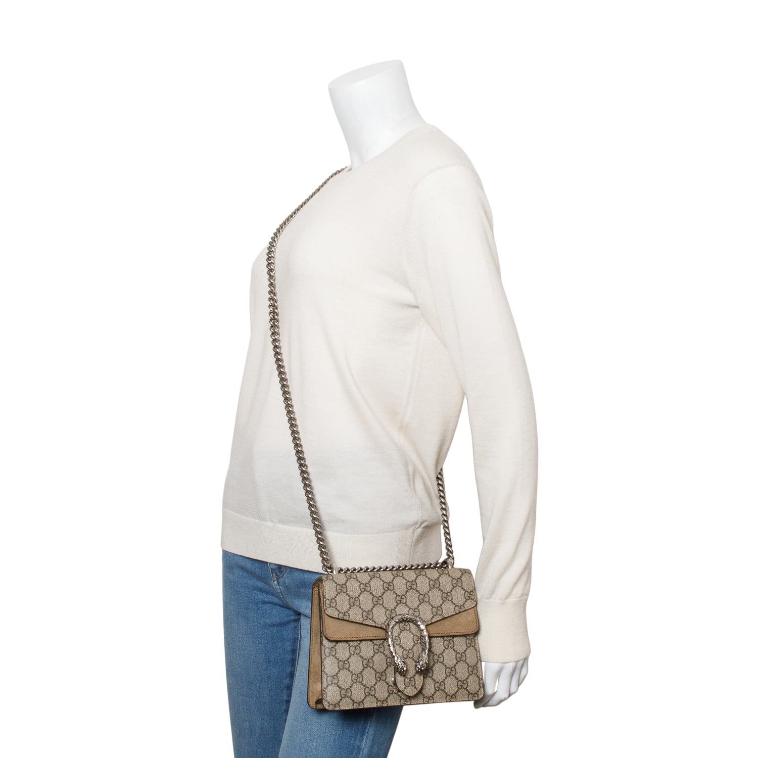 Gucci GG Supreme Dionysus Mini Shoulder Bag