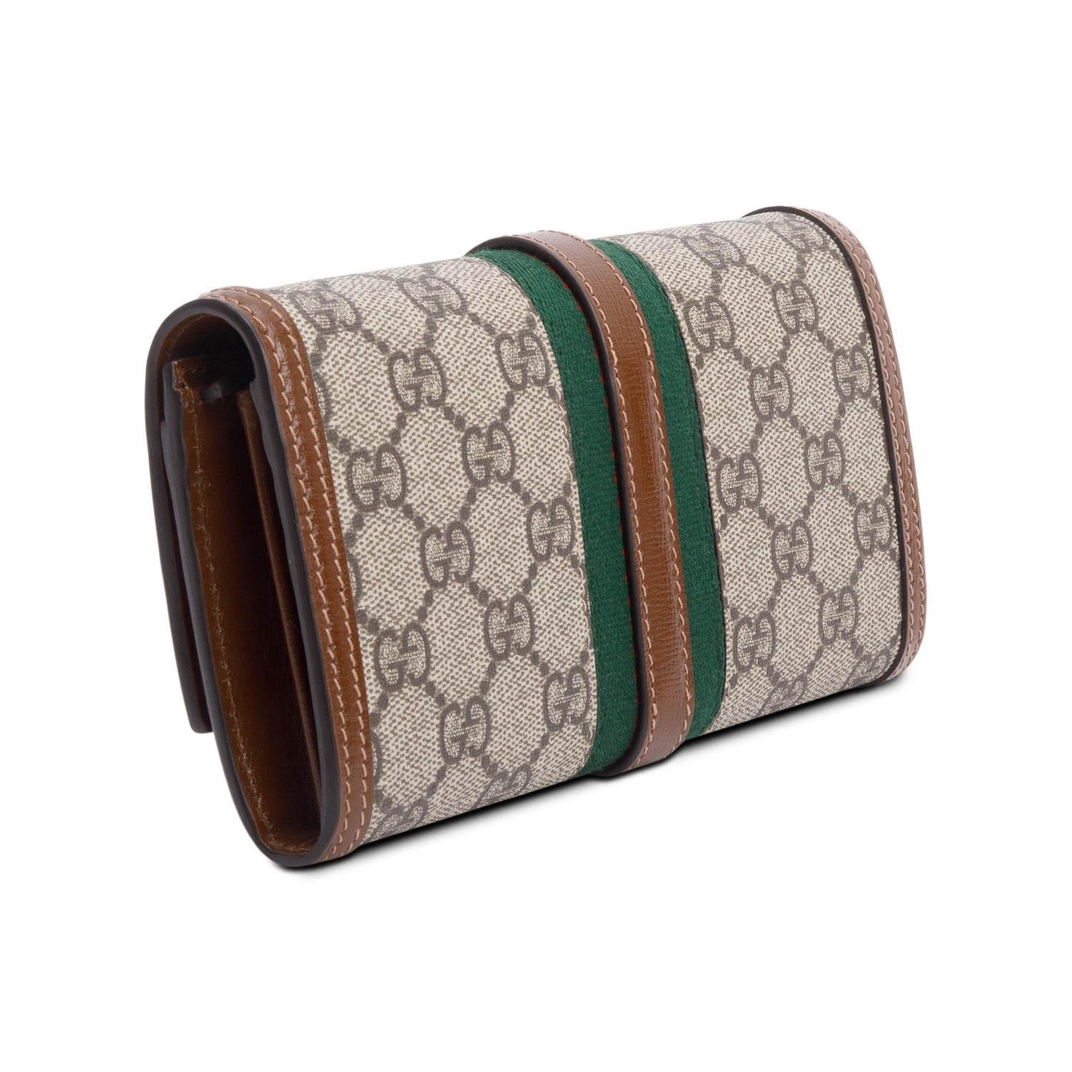 Gucci GG Supreme Web Jackie 1961 Wallet on Chain w/ Box