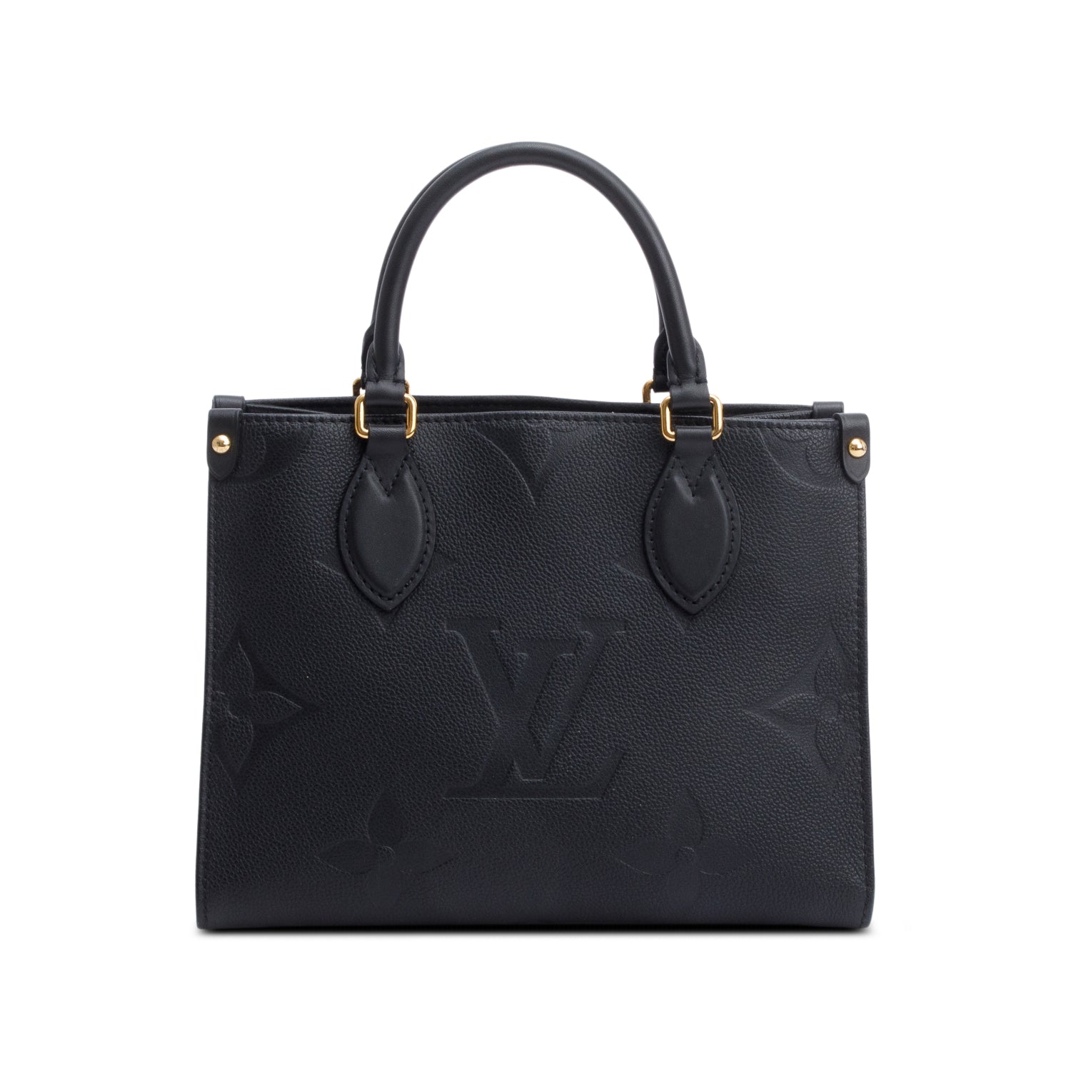 Louis Vuitton 2021 Black Empreinte Monogram OnTheGo PM w/ Strap