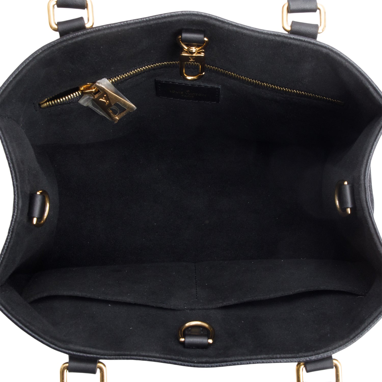 Louis Vuitton 2021 Black Empreinte Monogram OnTheGo PM w/ Strap