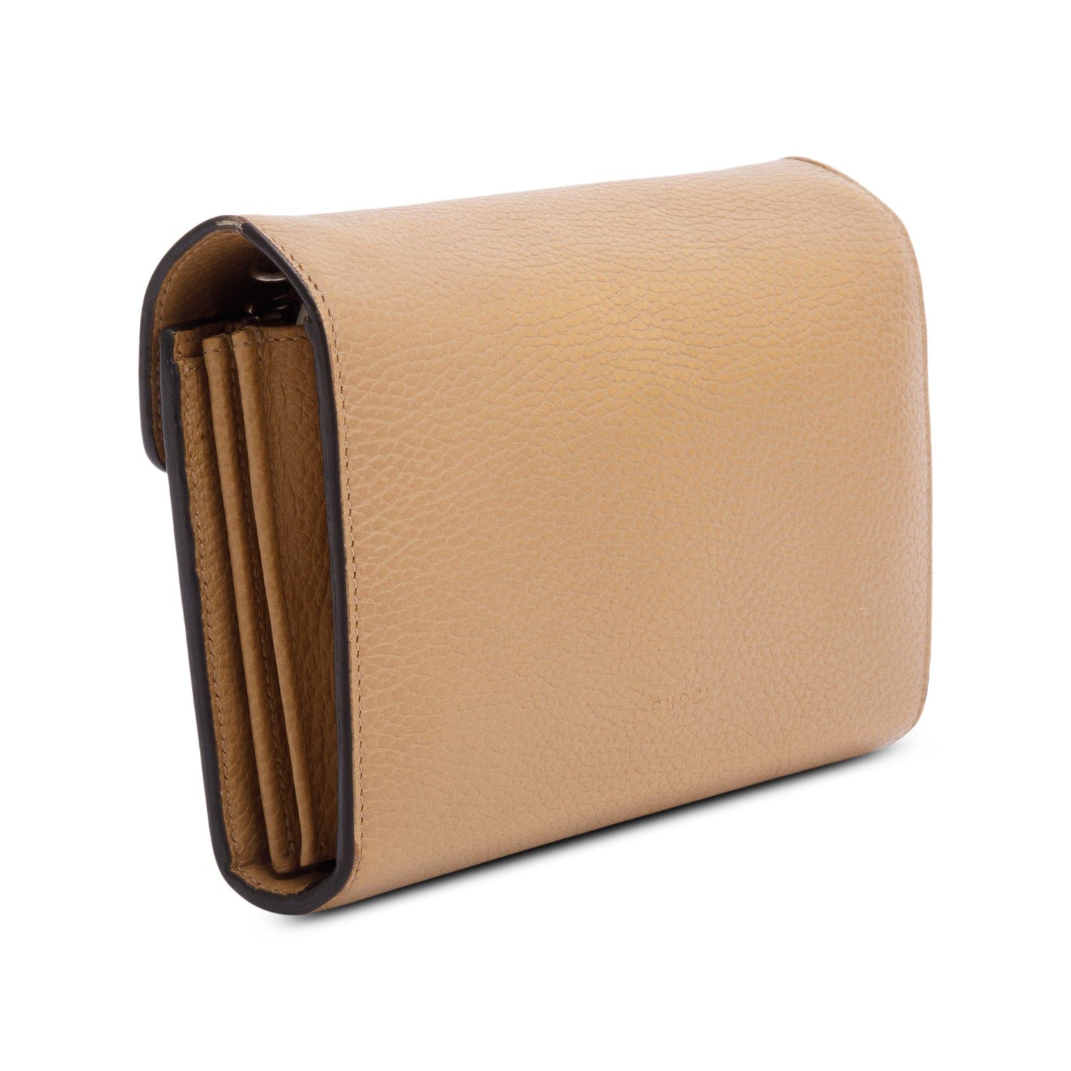 Gucci Brown Leather Mini Dionysus Wallet on Chain