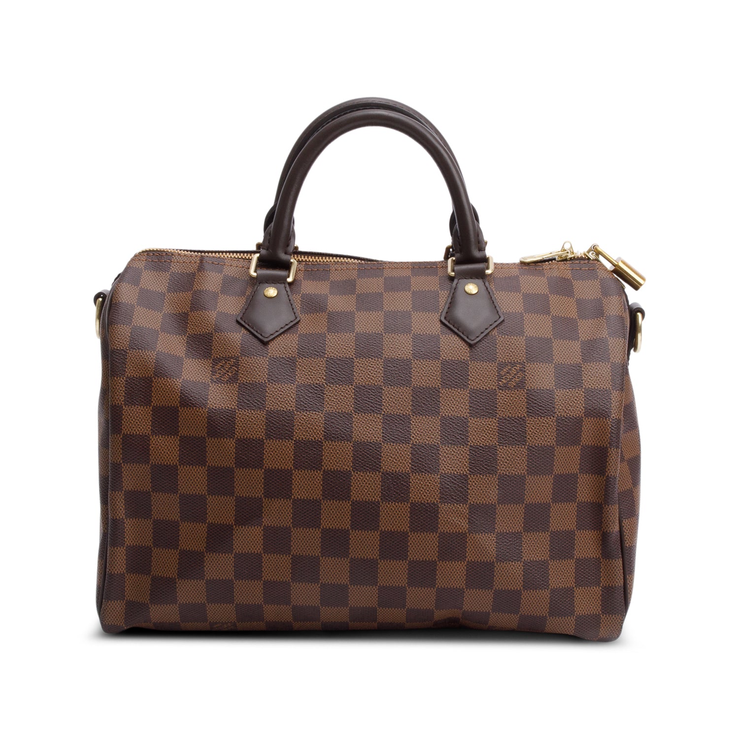 Louis Vuitton Damier Ebene Speedy Bandouliere 30 w/ Strap & Box