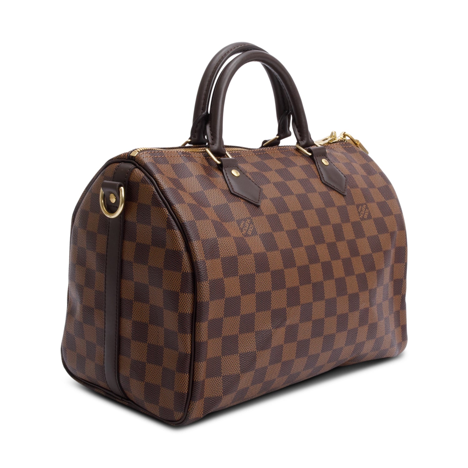 Louis Vuitton Damier Ebene Speedy Bandouliere 30 w/ Strap & Box