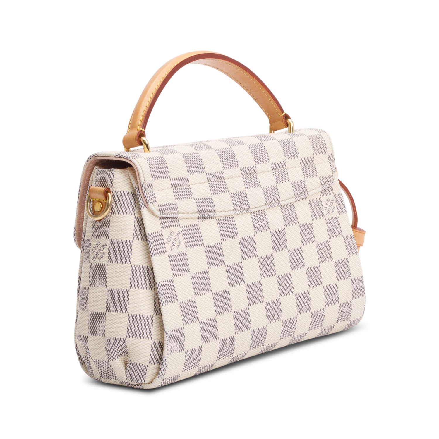 Louis Vuitton Damier Azur Croisette Bag w/ Strap