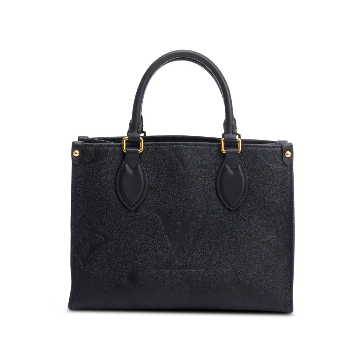Louis Vuitton Black Empreinte Monogram OnTheGo PM w/ Strap