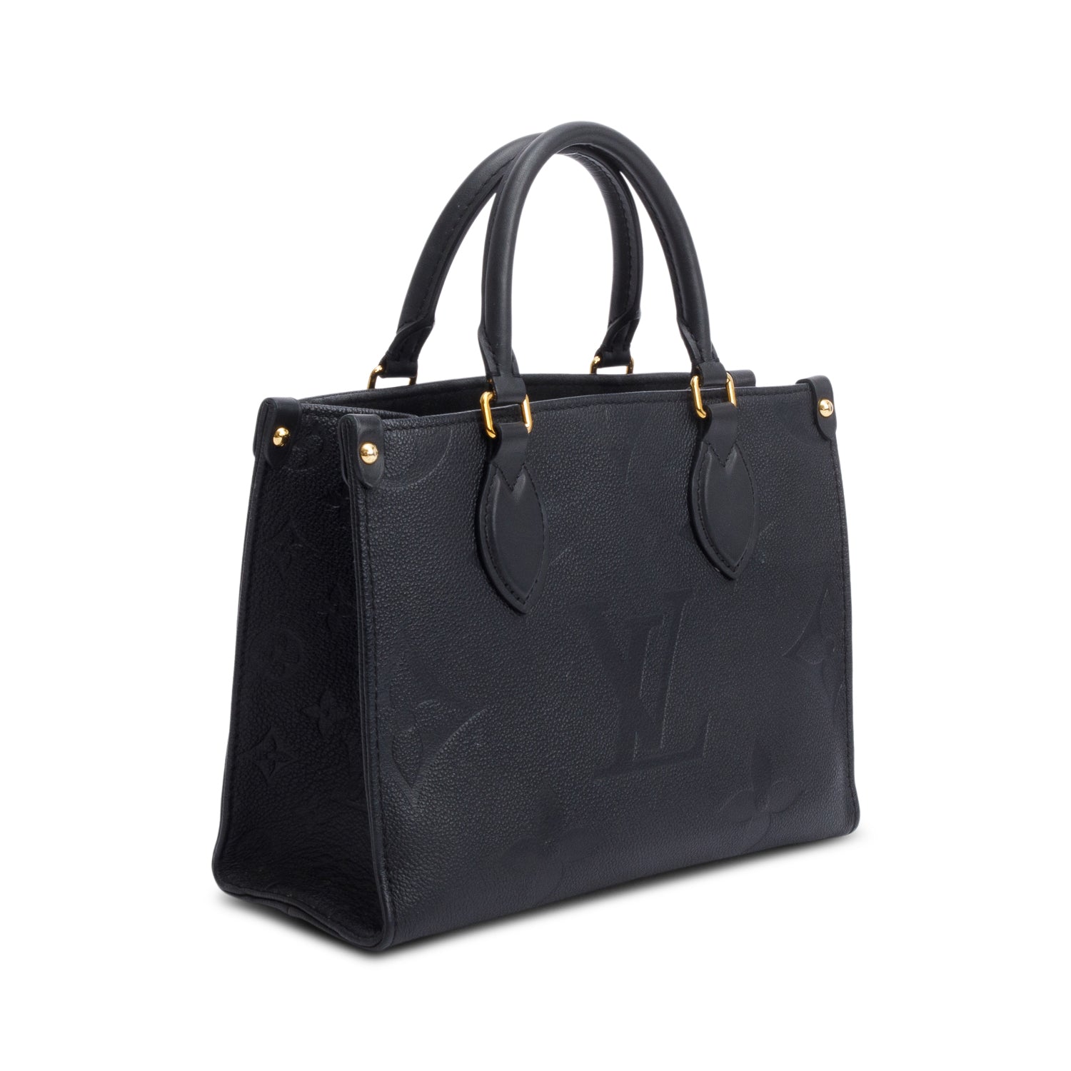 Louis Vuitton Black Empreinte Monogram OnTheGo PM w/ Strap