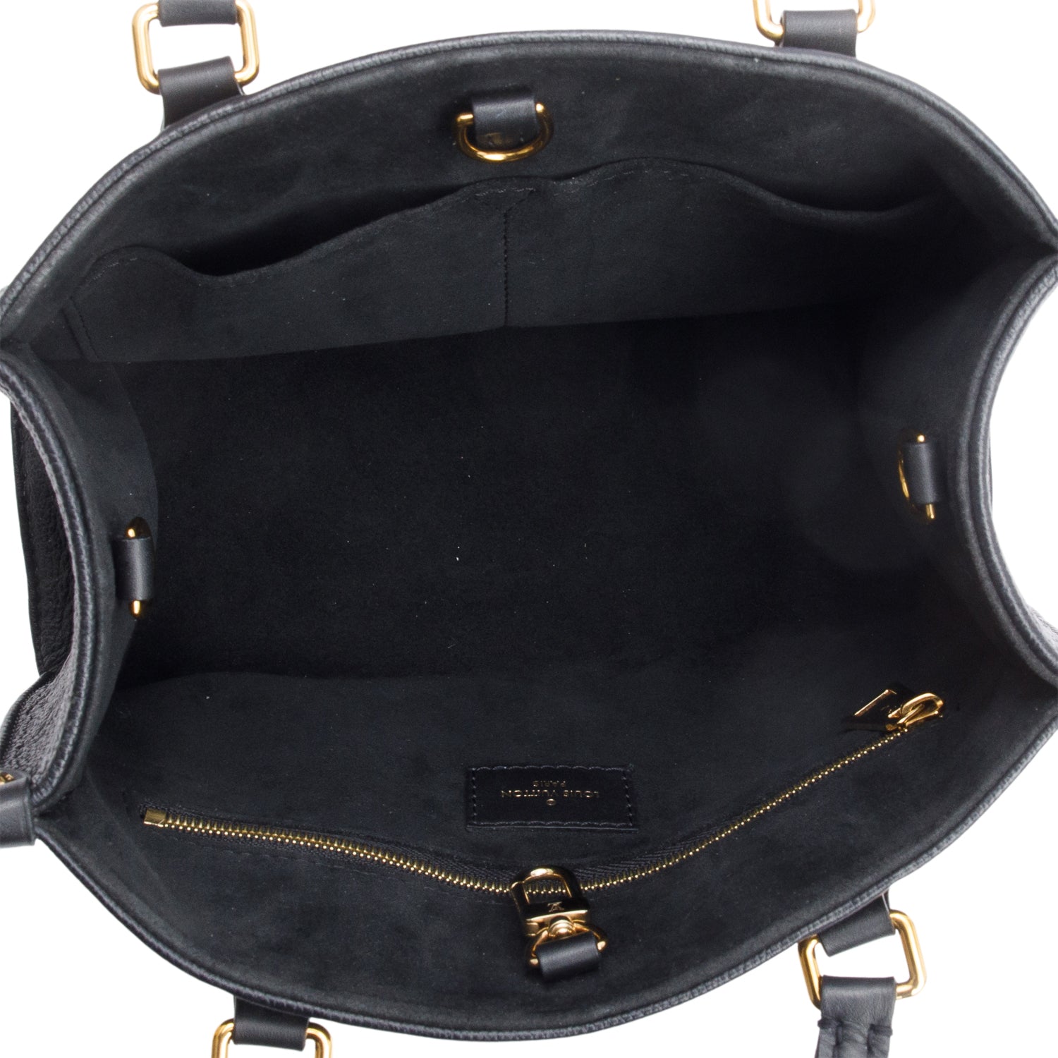 Louis Vuitton Black Empreinte Monogram OnTheGo PM w/ Strap