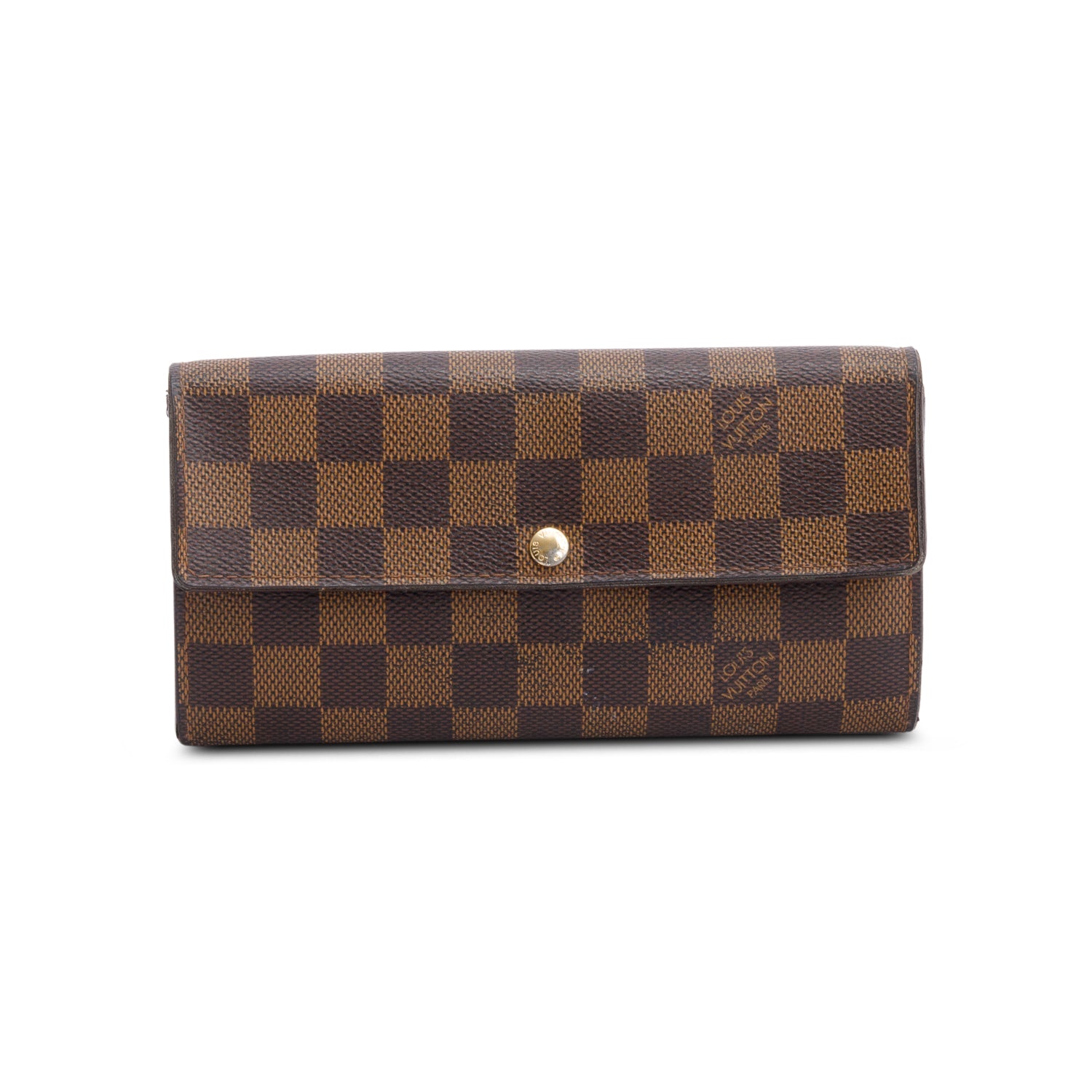 Louis Vuitton Damier Ebene Sarah Wallet