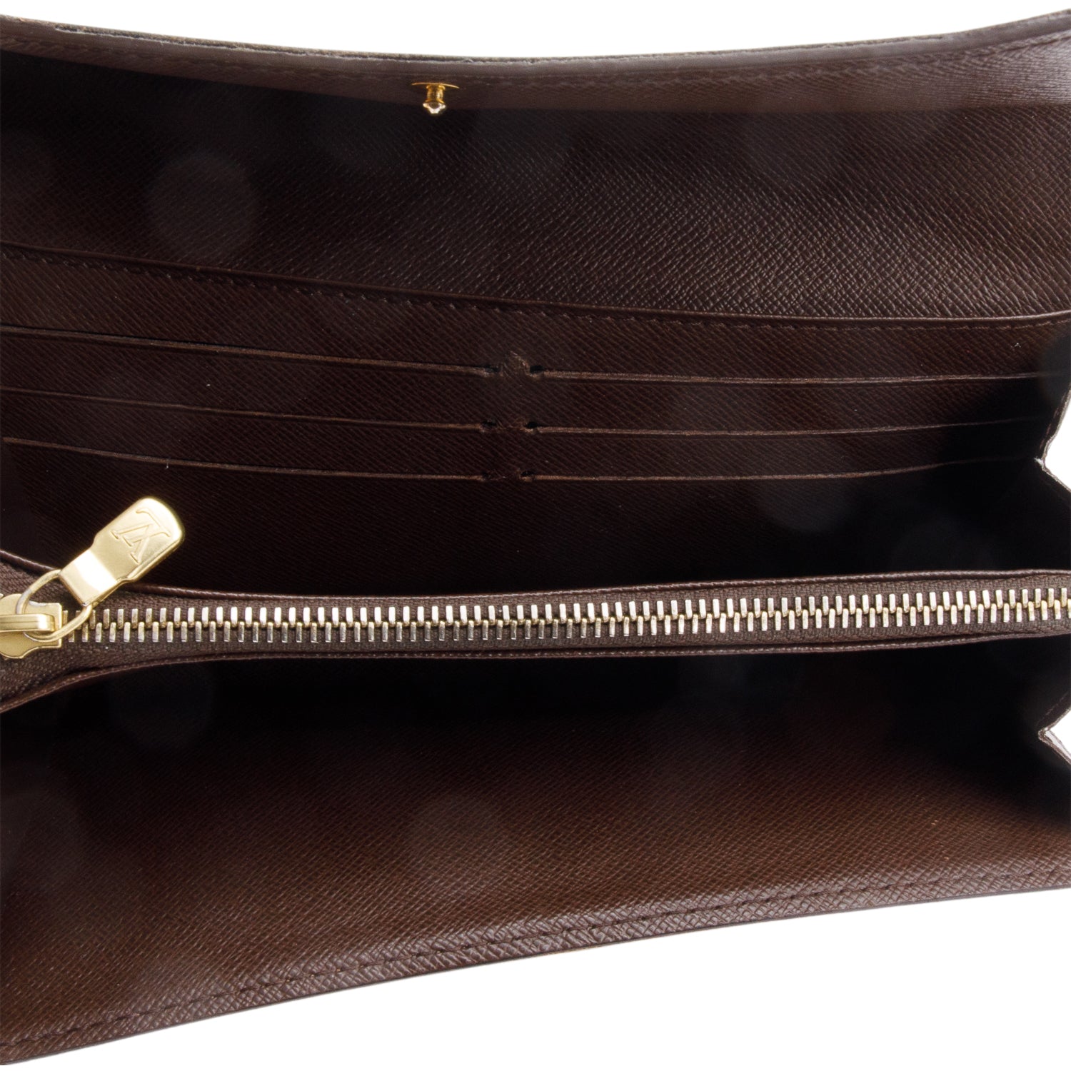 Louis Vuitton Damier Ebene Sarah Wallet