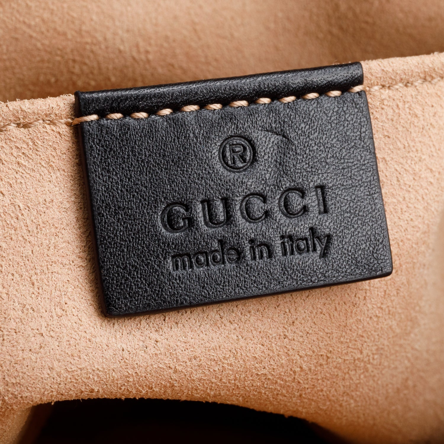 Gucci Black Large GG Marmont Matelasse Leather Belt Bag, Size 85 34