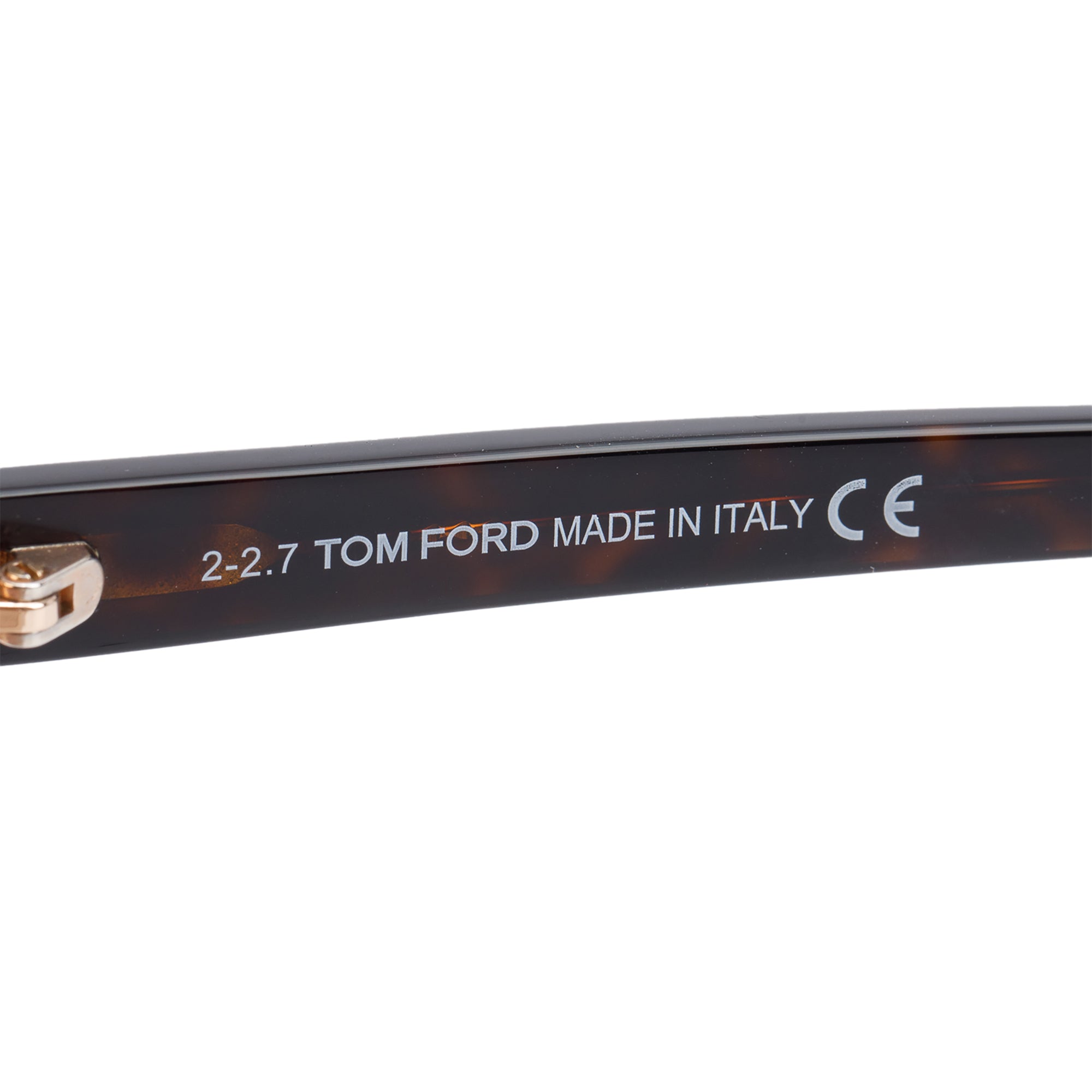 Tom Ford TF570 Rose Gold Tone Metal Stephanie-02 Aviator Sunglasses w/ Case