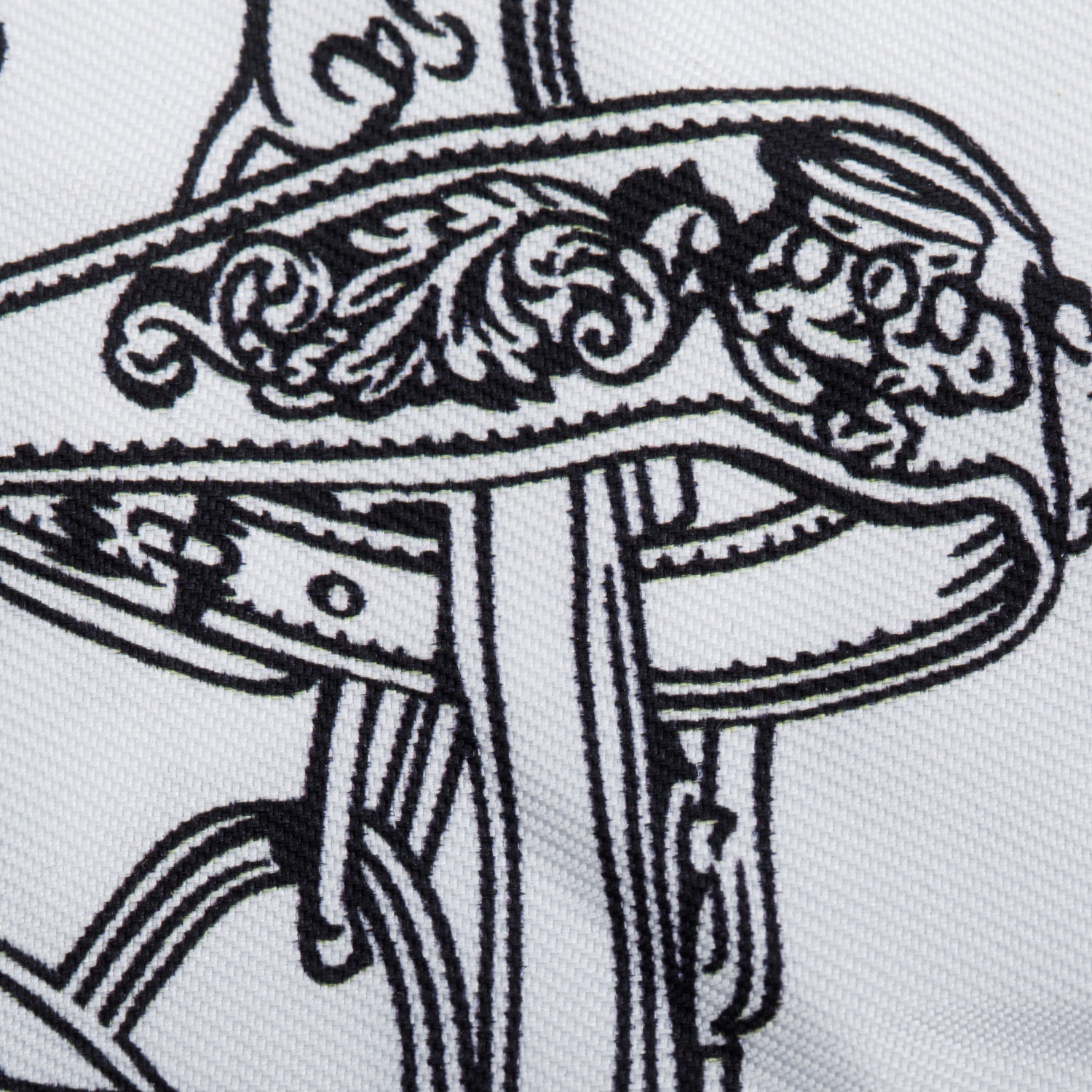 Hermes Black Multicolor 'Brides de Gala en Fleurs' Silk Twilly