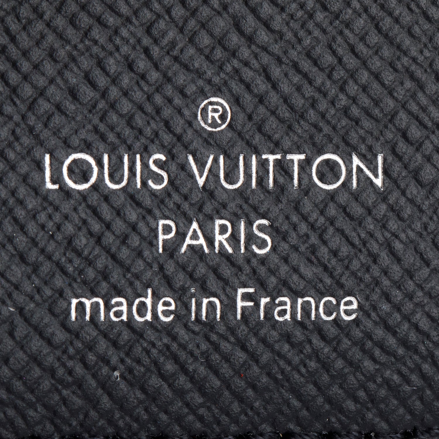 Louis Vuitton Black Taiga Leather Multiple Wallet
