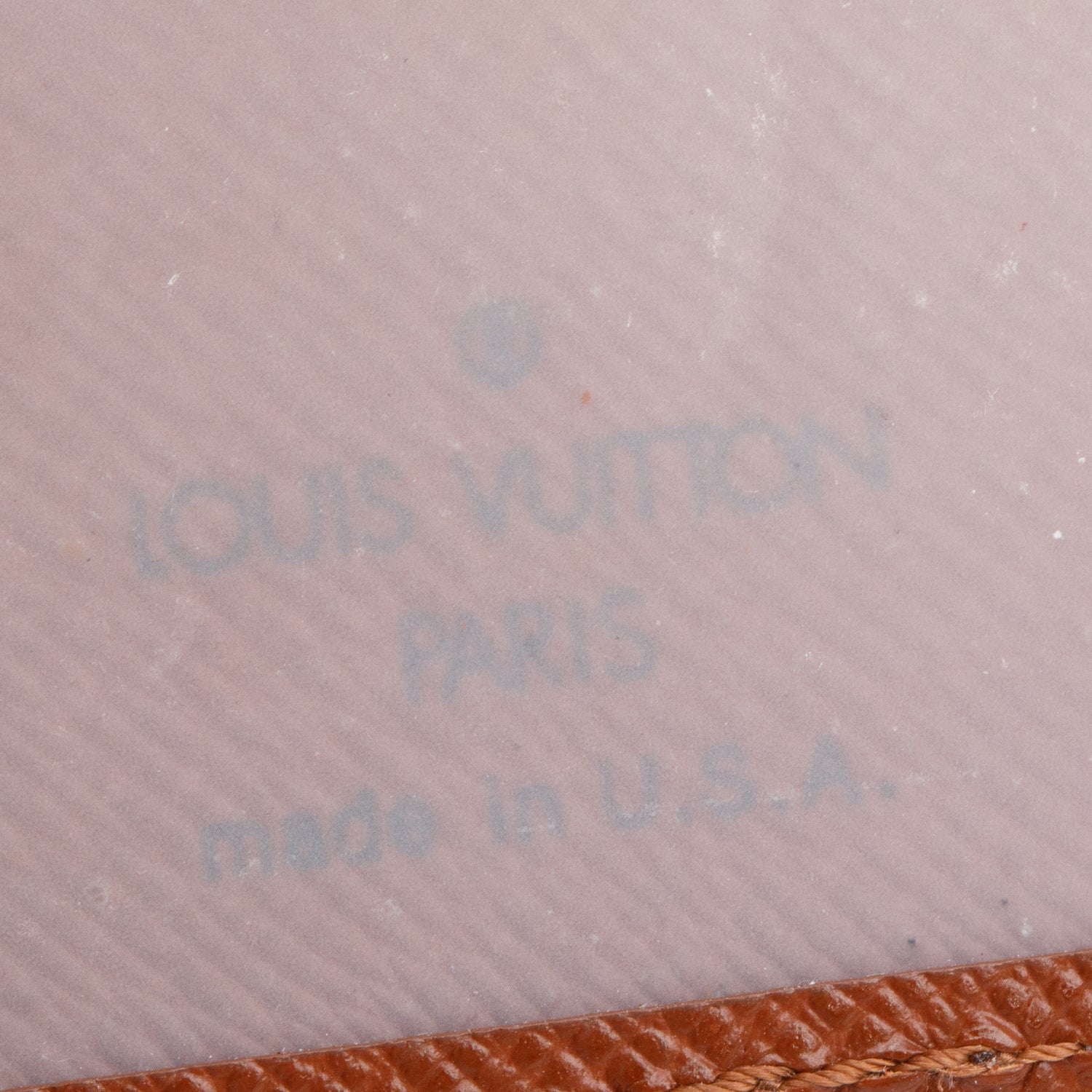 Louis Vuitton Brown  Tiaga Leather ID Holder