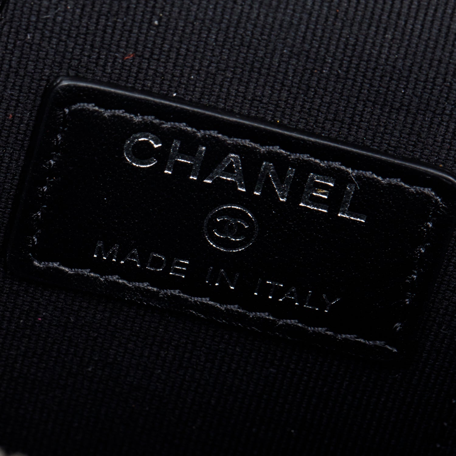 Chanel 2021 Black Caviar Leather Micro Coco Vanity Case w/ Box