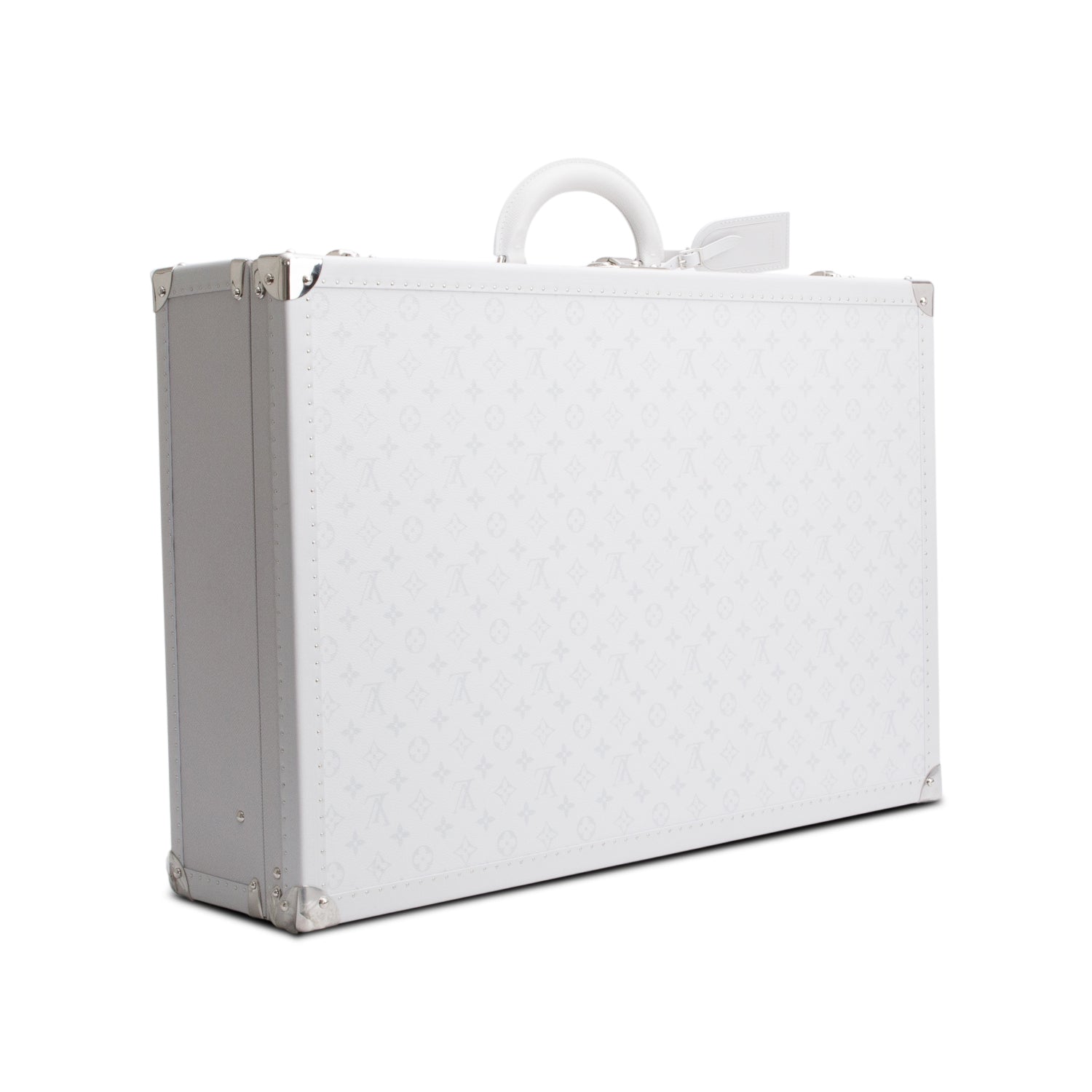 Louis Vuitton White Taigarama Bisten 70