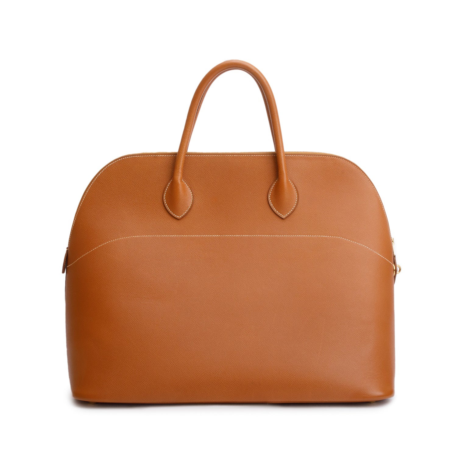 Hermes Gold Courchevel Leather Bolide 45
