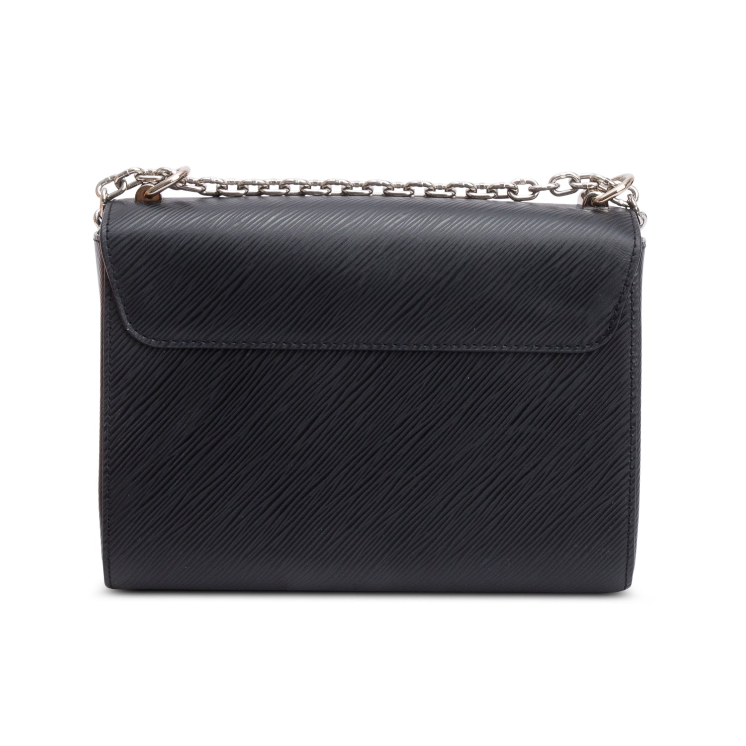 Louis Vuitton Black Epi Leather Twist MM Bag w/ Box