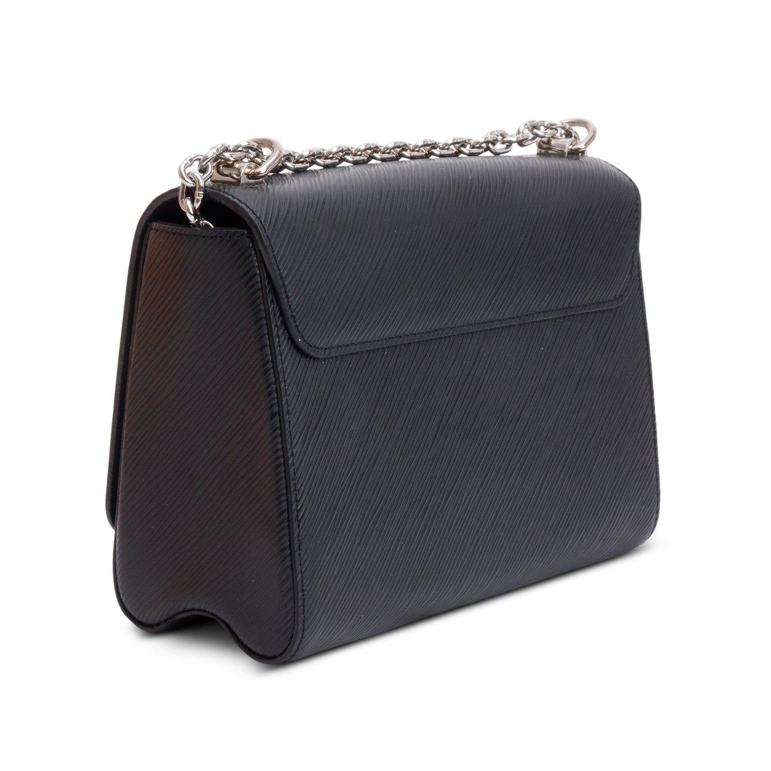 Louis Vuitton Black Epi Leather Twist MM Bag w/ Box