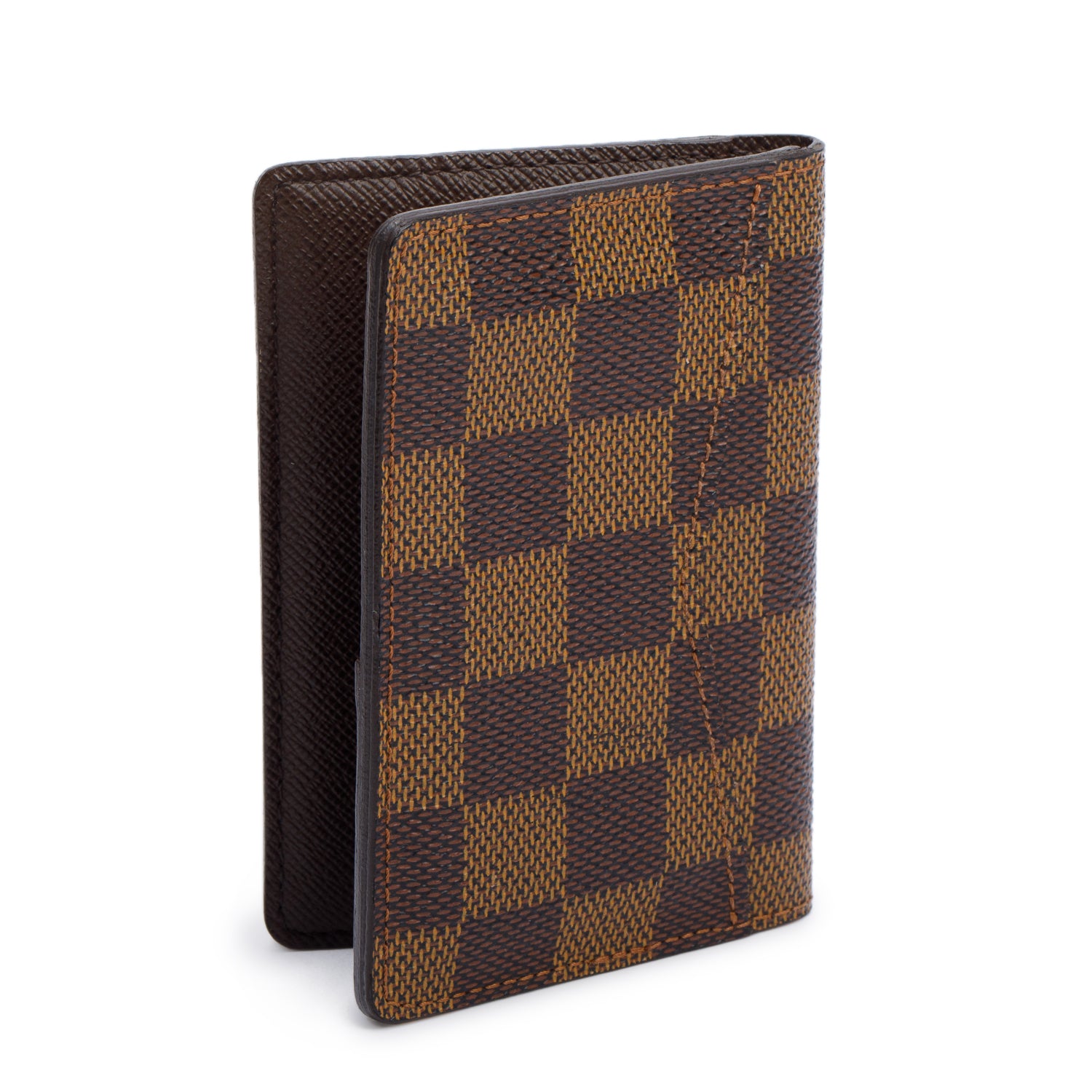 Louis Vuitton Damier Ebene Pocket Organizer w/ Box