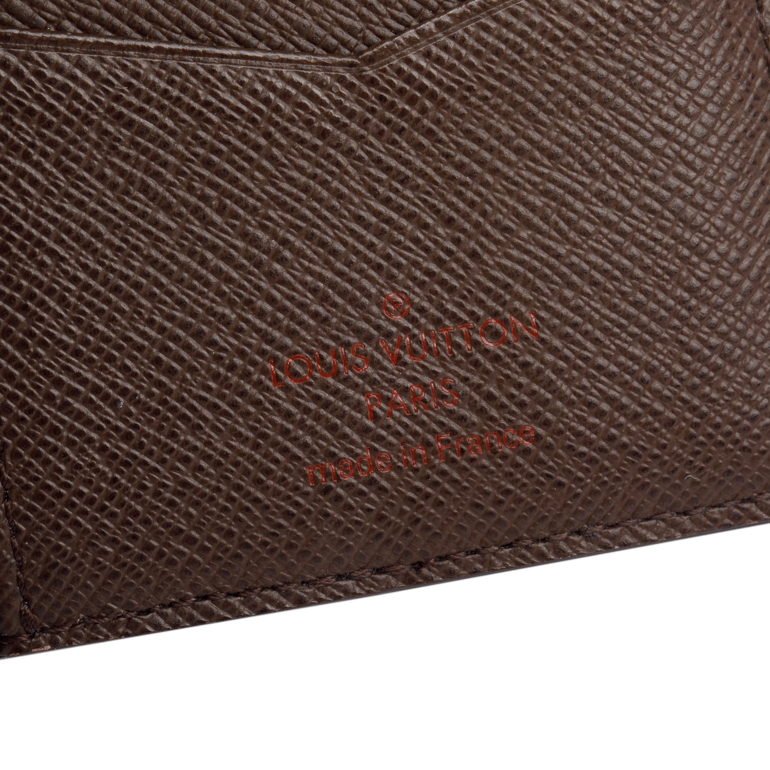 Louis Vuitton Damier Ebene Pocket Organizer w/ Box