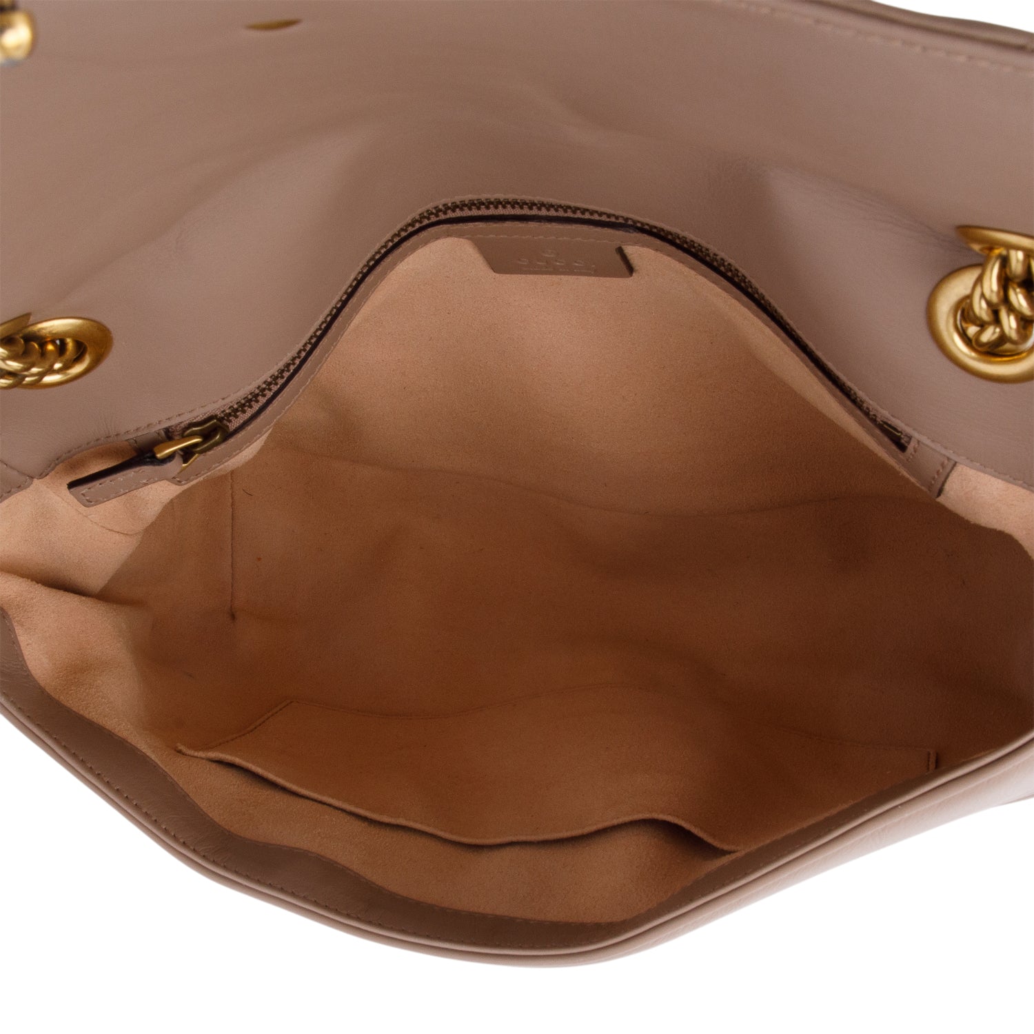 Gucci Beige GG Marmont Matelasse Medium Shoulder Bag