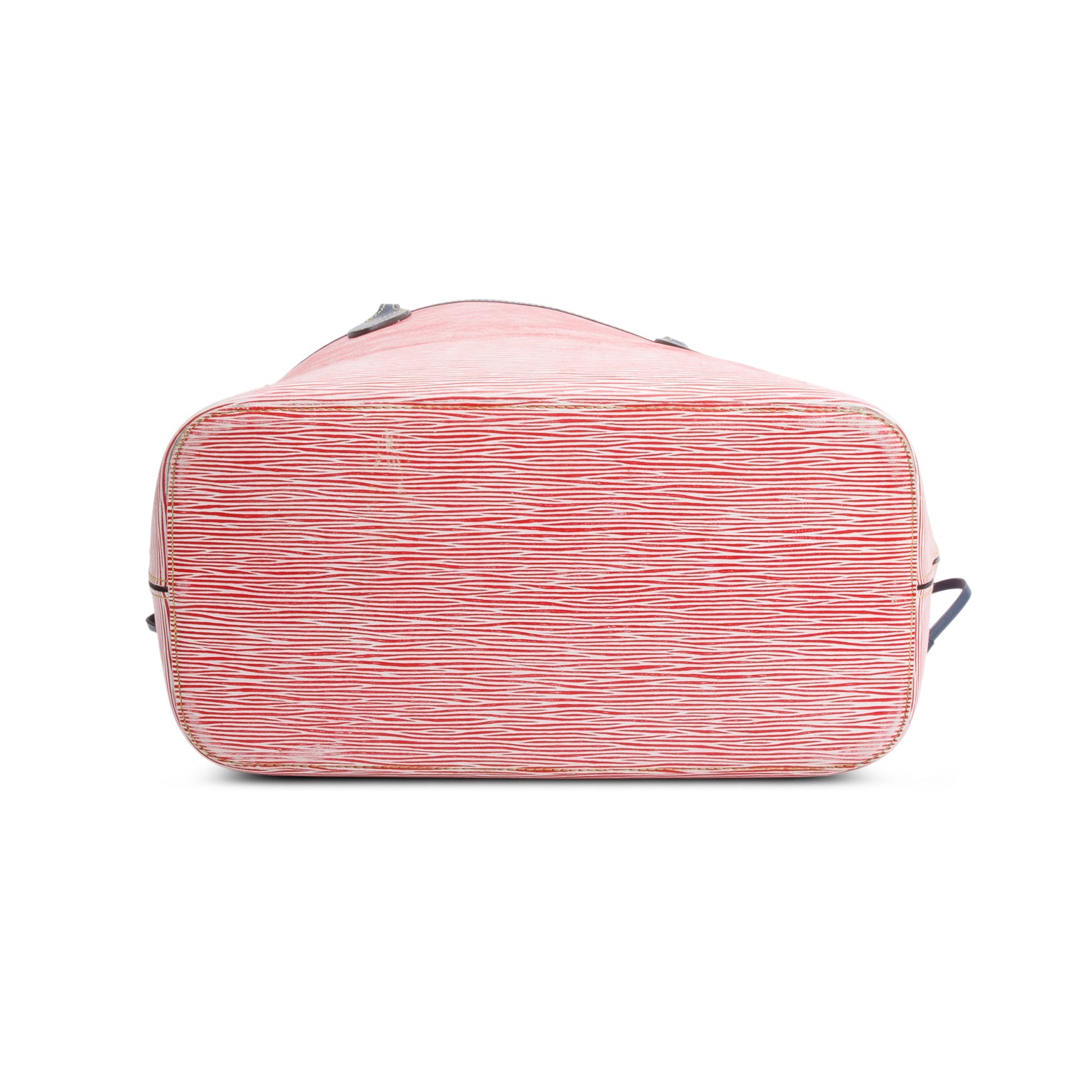 Louis Vuitton Red Epi Leather Neverfull MM w/ Pouch