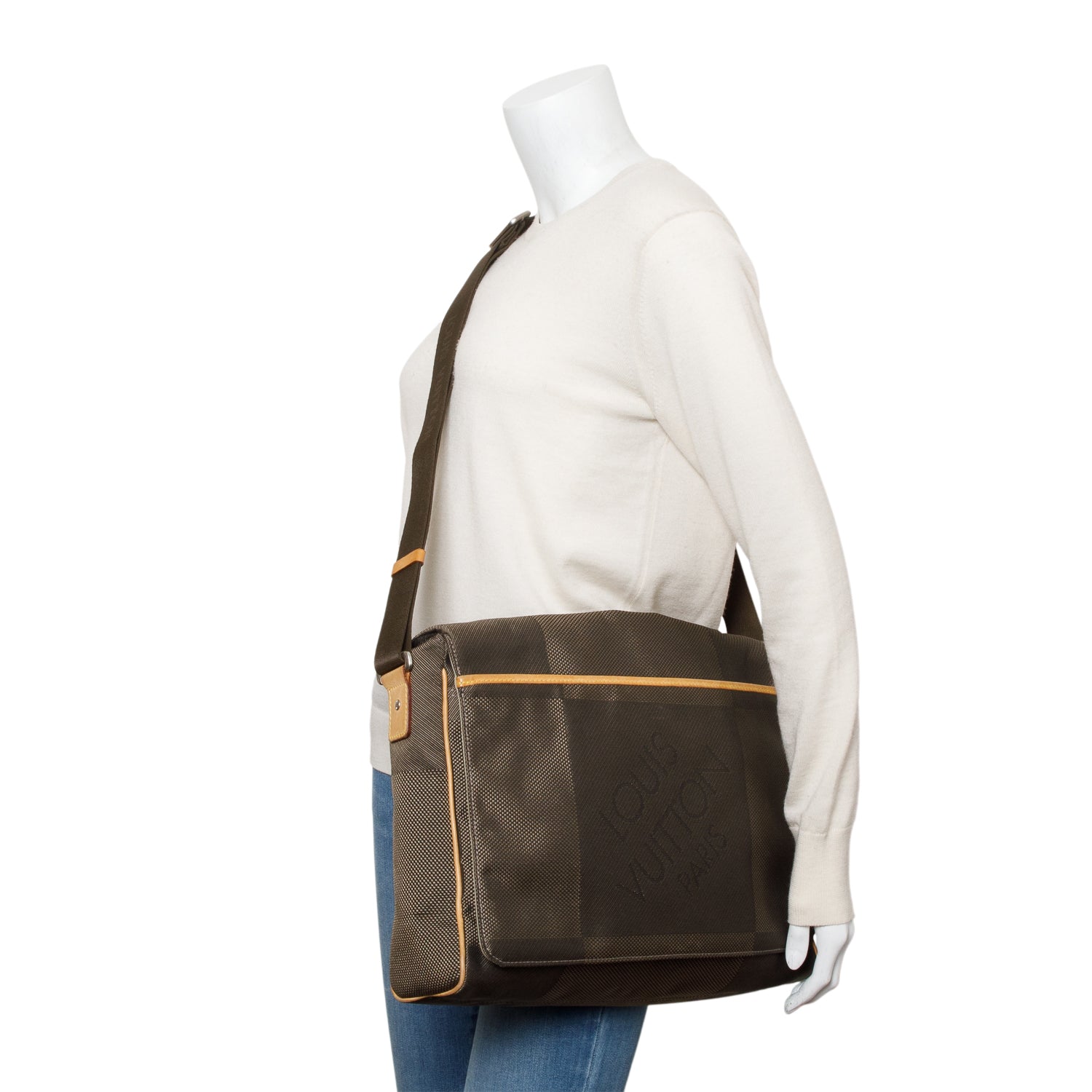 Louis Vuitton Brown Damier Geant Canvas Messenger Bag