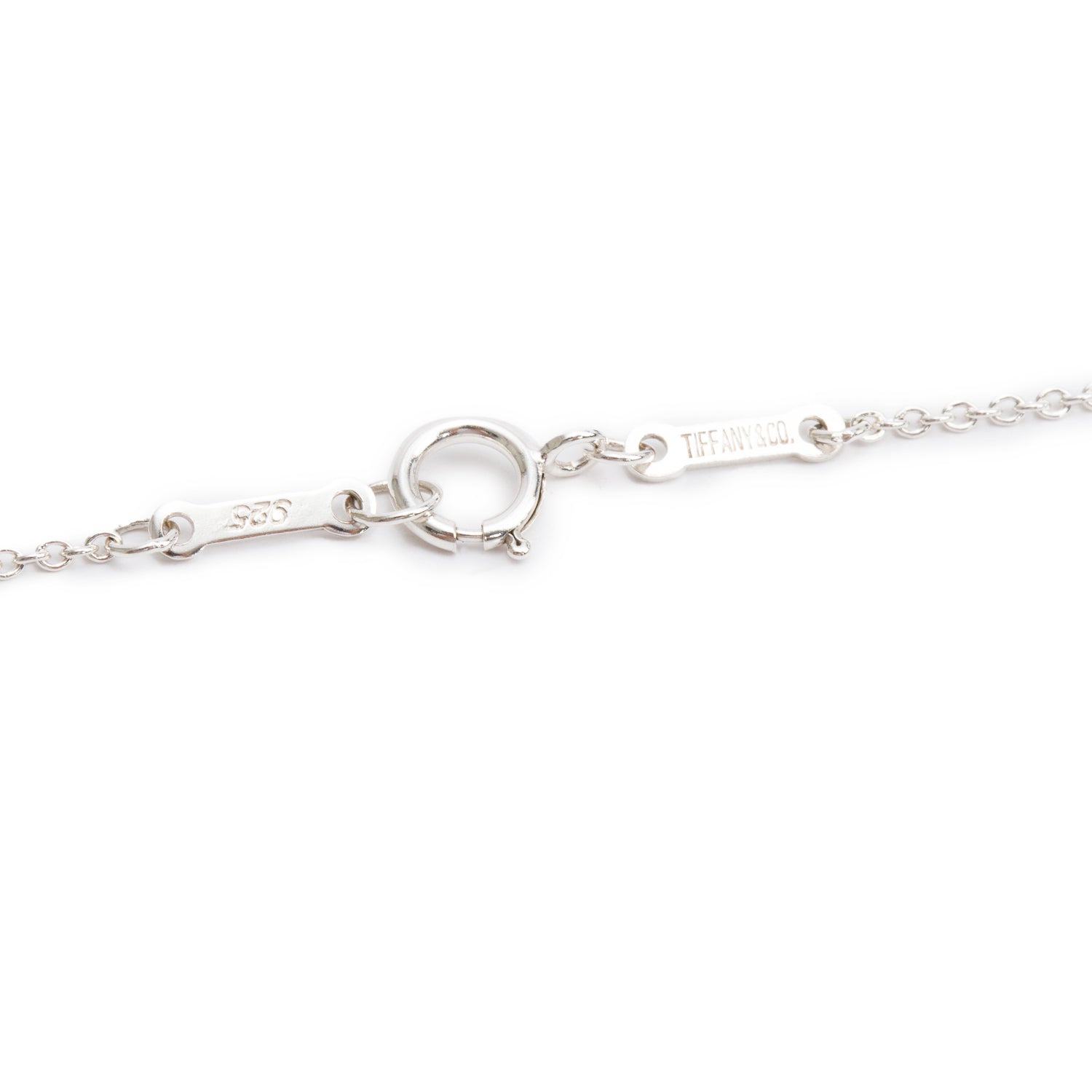 Tiffany & Co. Elsa Peretti Sterling Silver 18 MM Star of David Pendant Necklace
