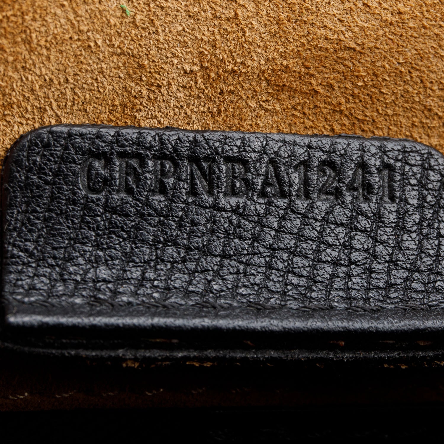 Burberry Black Calfskin House Check Macken Crossbody Bag