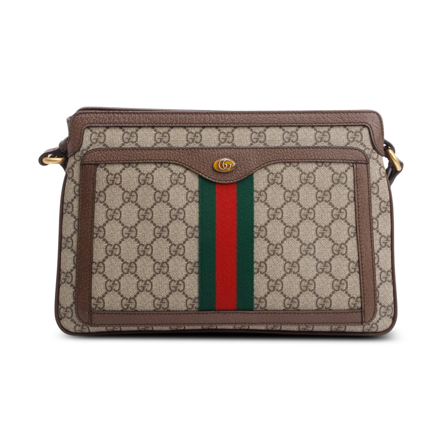 Gucci GG Supreme Medium Ophidia Crossbody Bag w/ Box