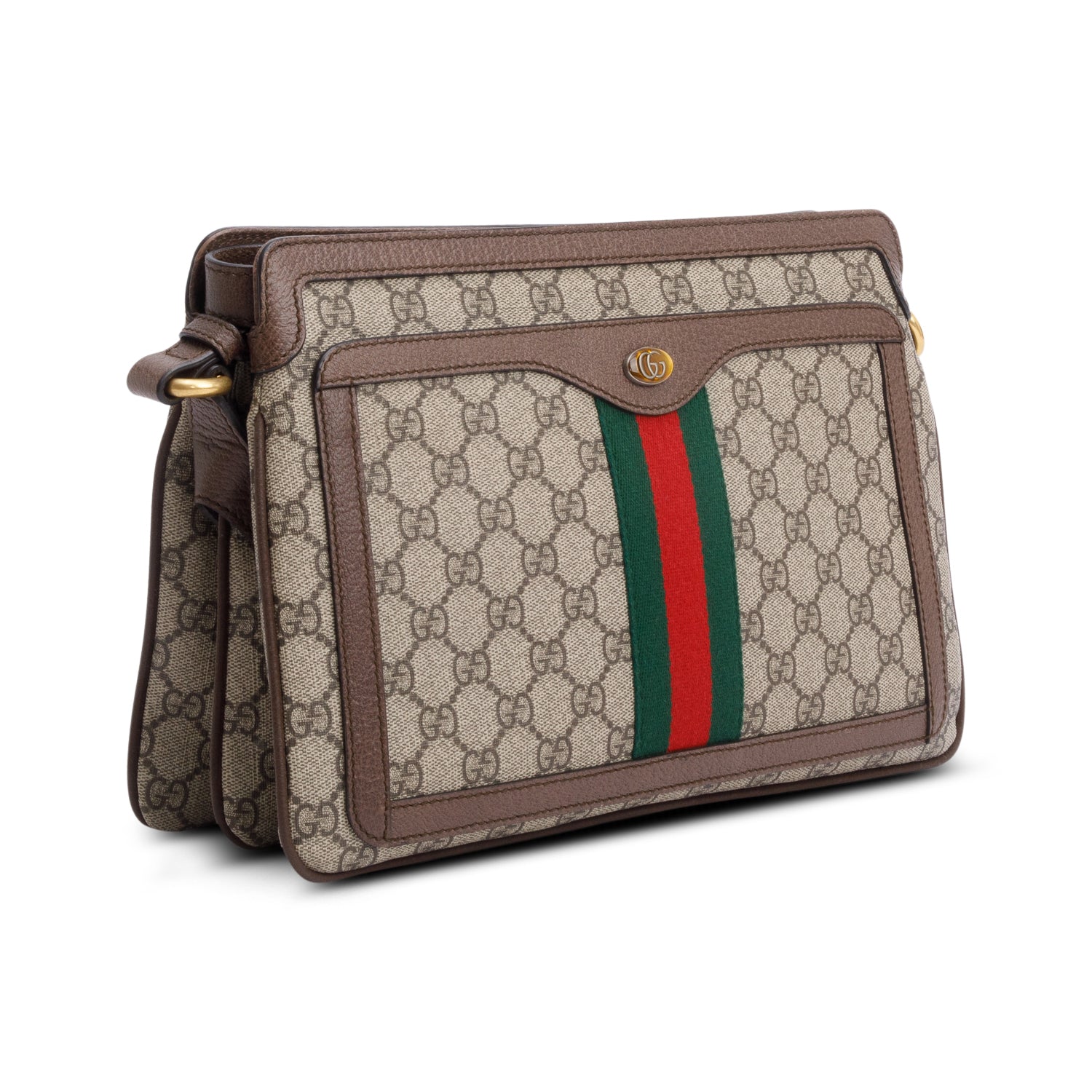 Gucci GG Supreme Medium Ophidia Crossbody Bag w/ Box