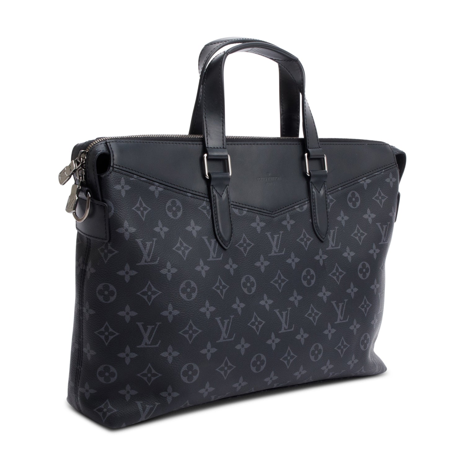 Louis Vuitton Monogram Eclipse Briefcase Explorer w/ Strap