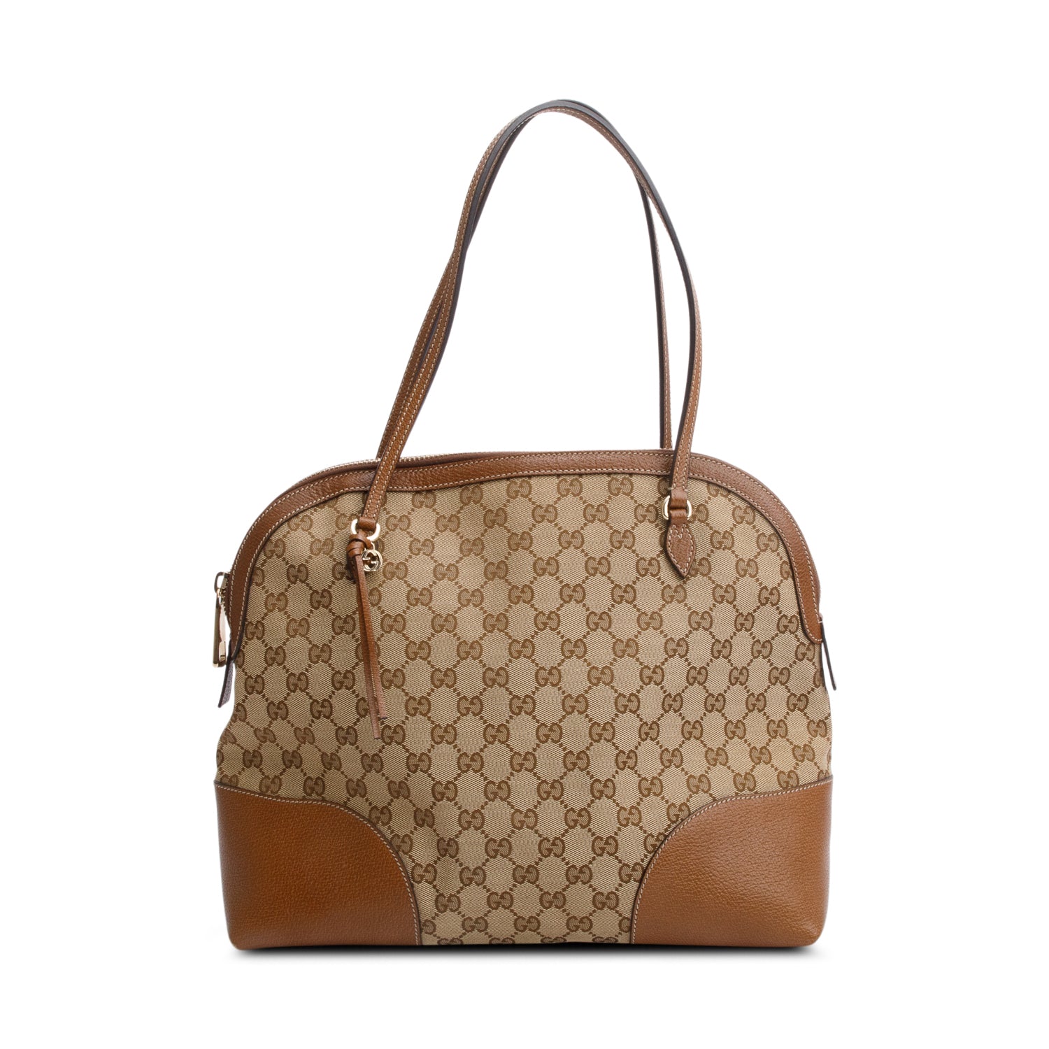 Gucci GG Canvas Medium Bree Dome Bag