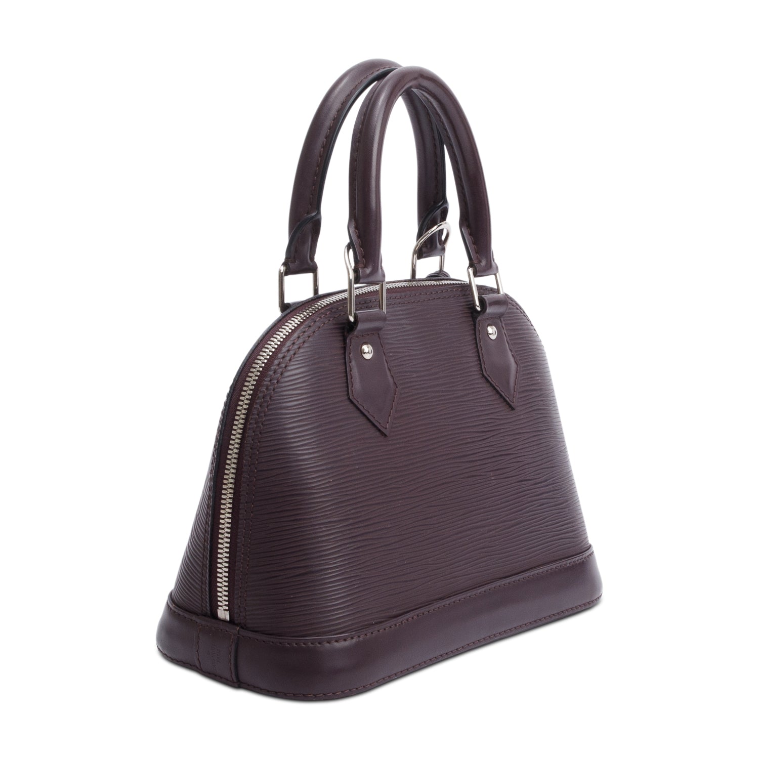 Louis Vuitton Brown Epi Leather Alma BB w/ Strap