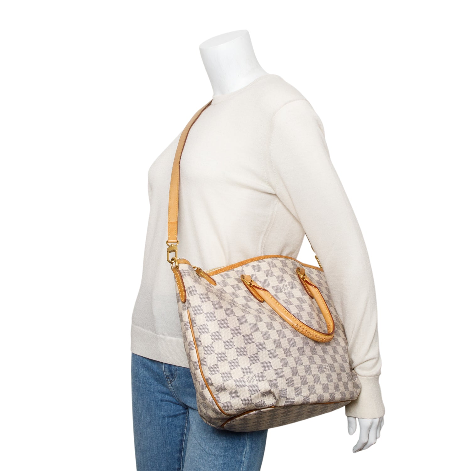 Louis Vuitton Damier Azur Riviera MM w/ Strap