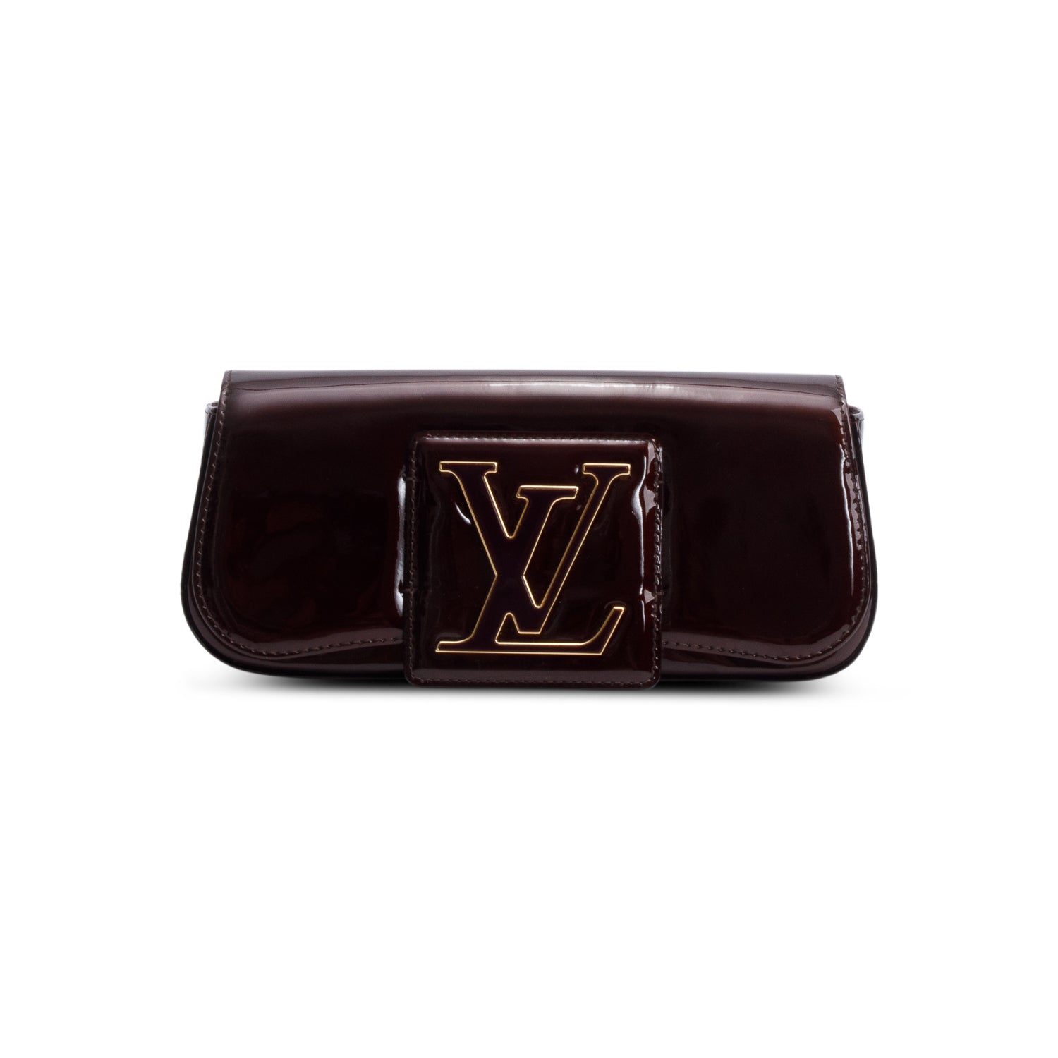 Louis Vuitton Amarante Vernis Leather Sobe Clutch