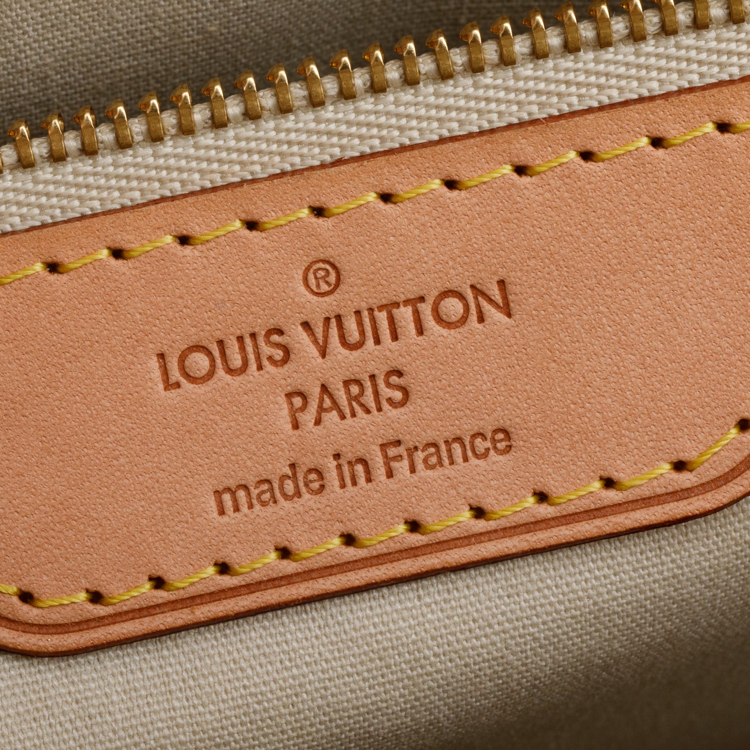 Louis Vuitton Beige Monogram Vernis Brea GM
