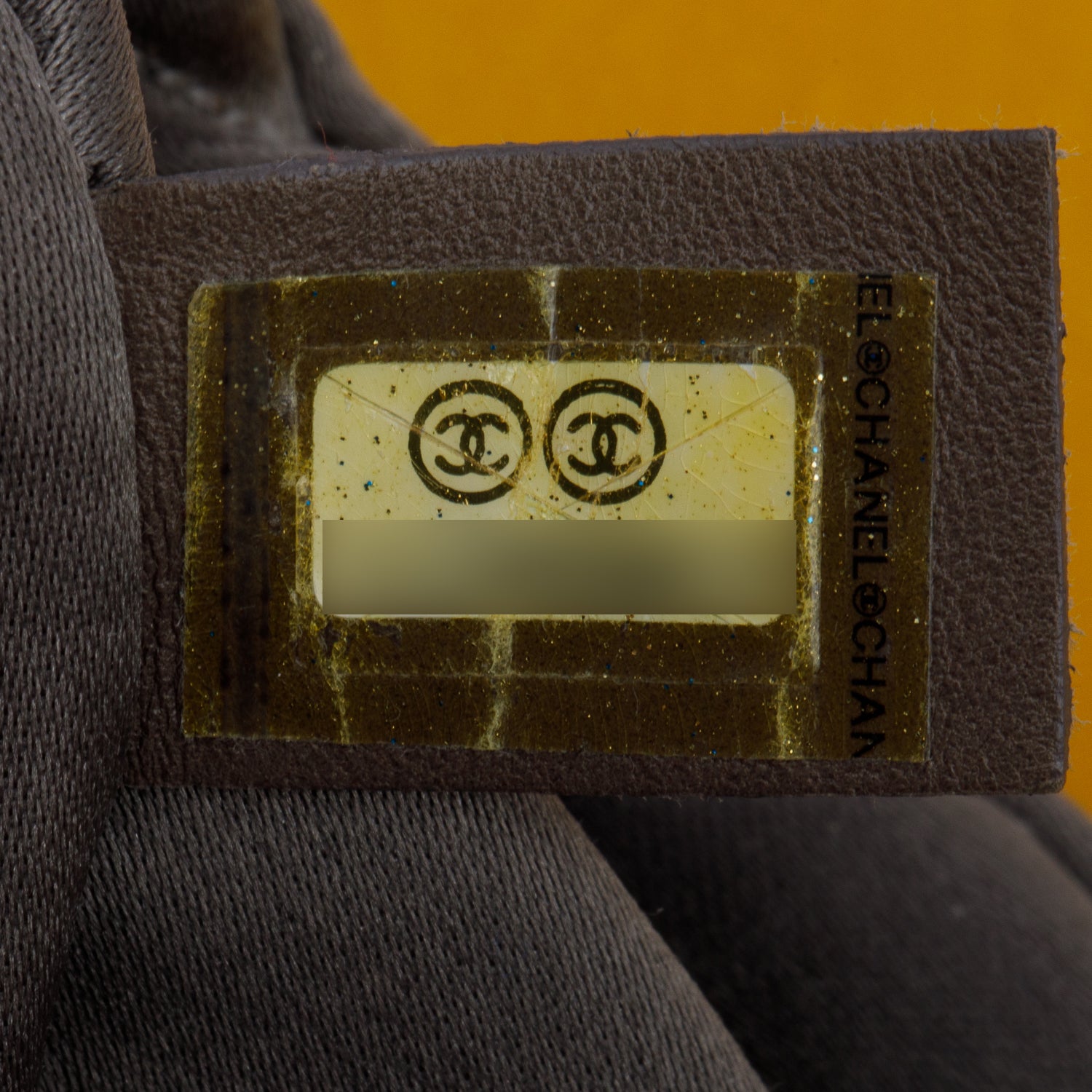 Chanel Yellow Lambskin Leather Large Madison Flap Bag