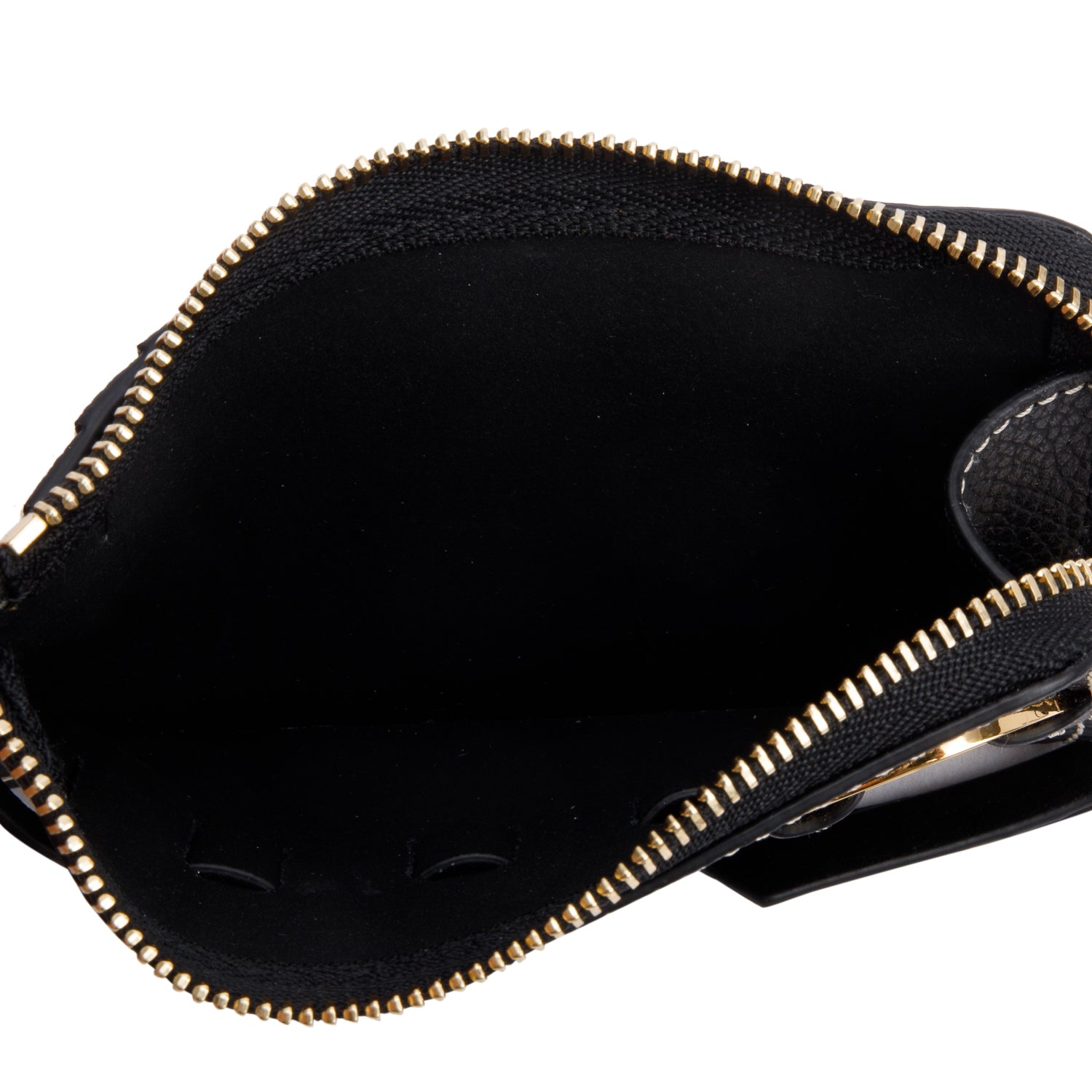 Chloe Black Leather Darryl Coin Purse w/ Box