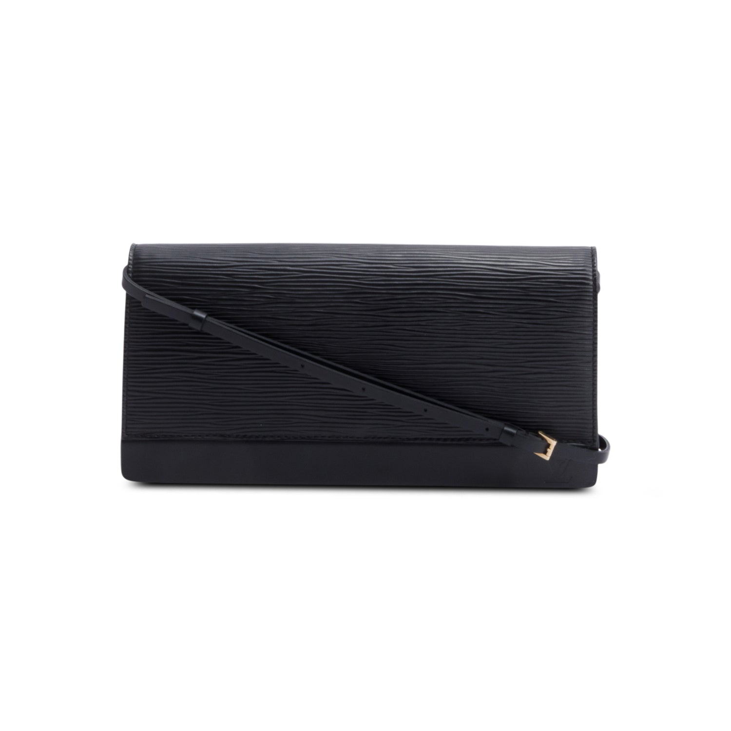 Louis Vuitton Vintage Black Epi Leather Honfleur