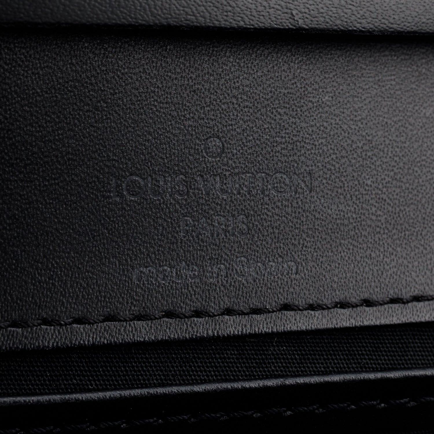 Louis Vuitton Vintage Black Epi Leather Honfleur