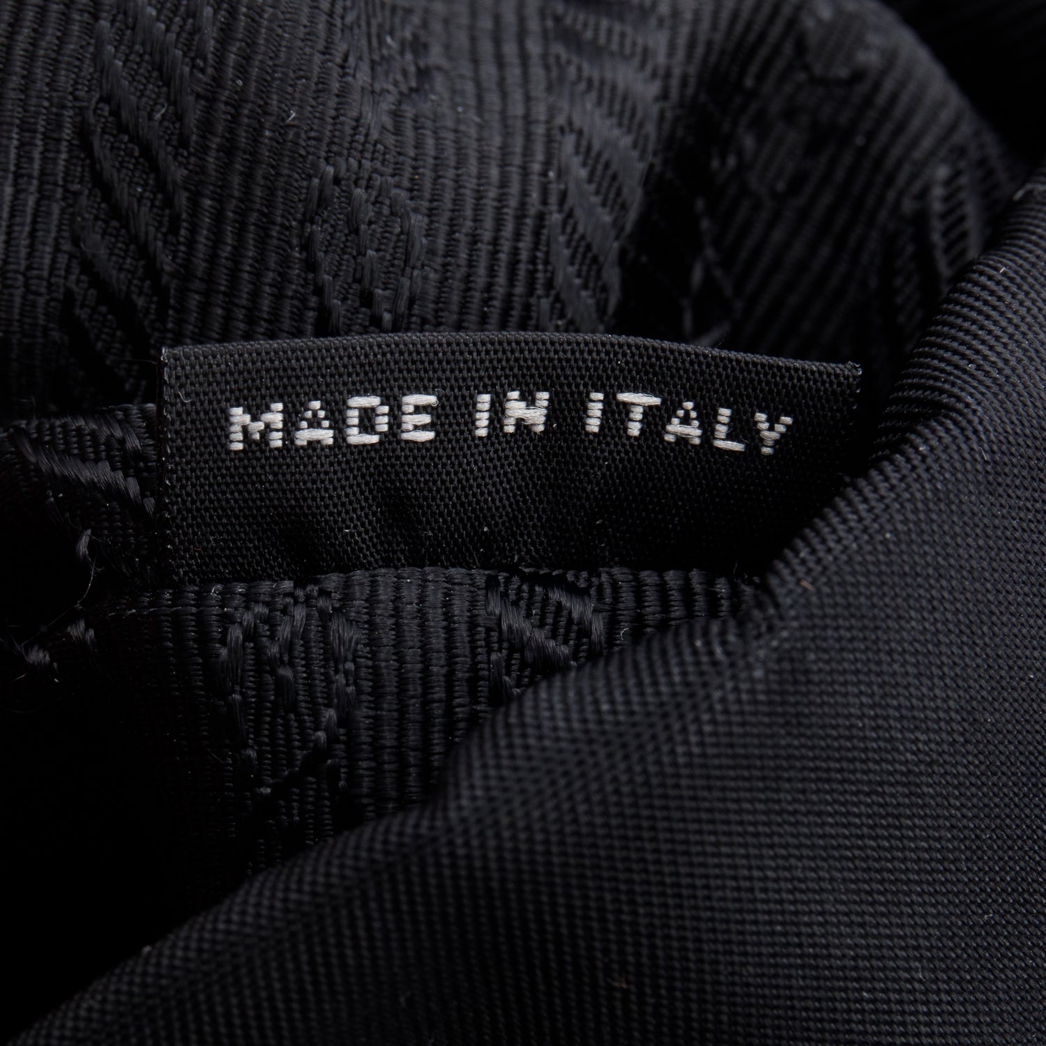 Prada Black Tessuto Nylon & Saffiano Leather Vela Small Backpack