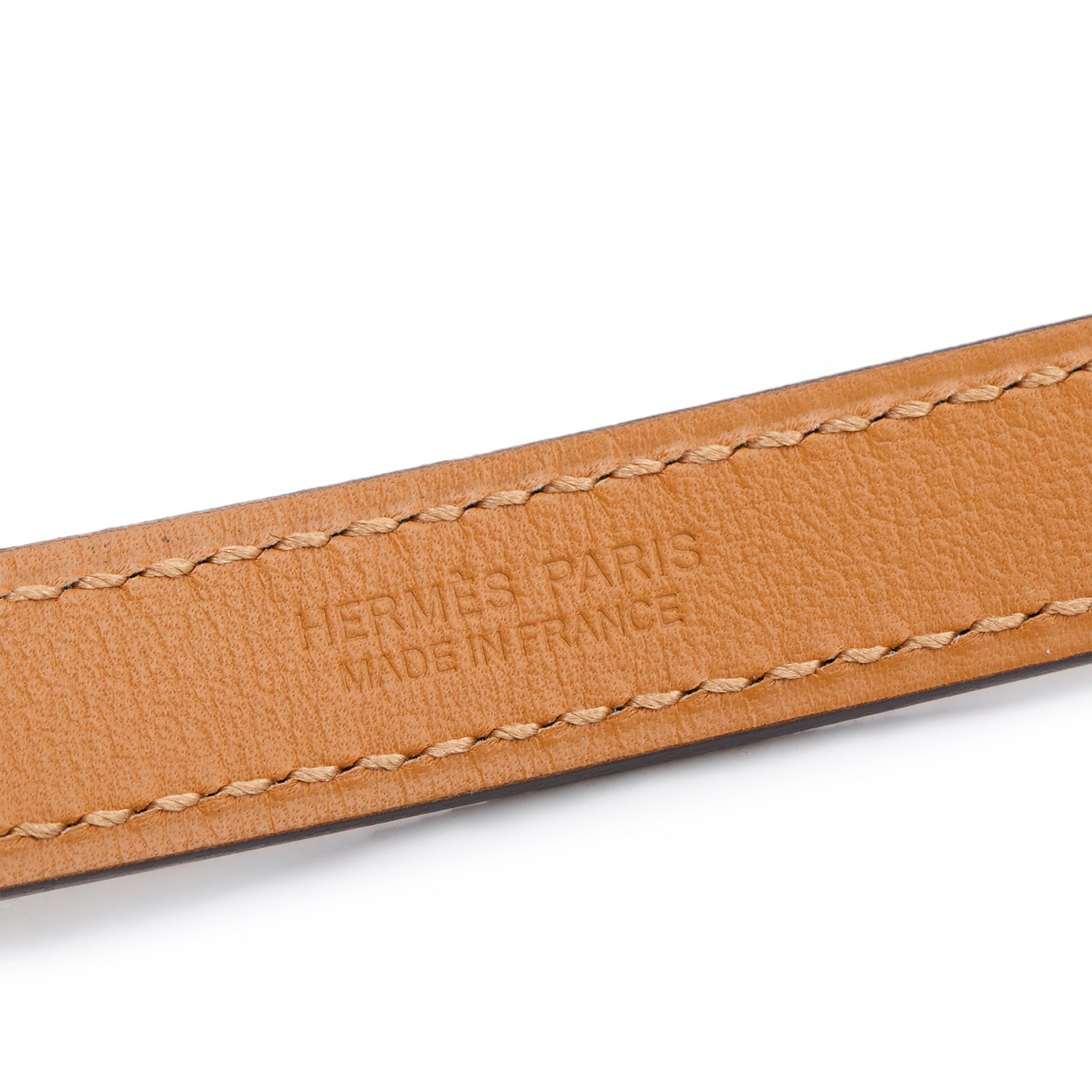 Hermes 2020 Craie Epsom Leather Pop H 15 Belt w/ Box